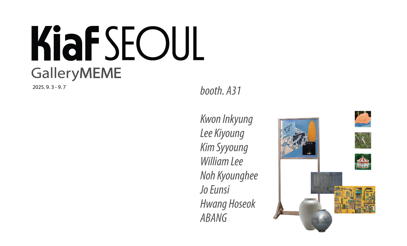 Kiaf Seoul 2025