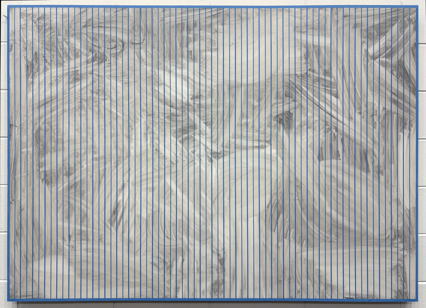 standing in a bright place 620724, 120x165cm mixed media on Korean paper, ink cake, pigment 2025, 100호