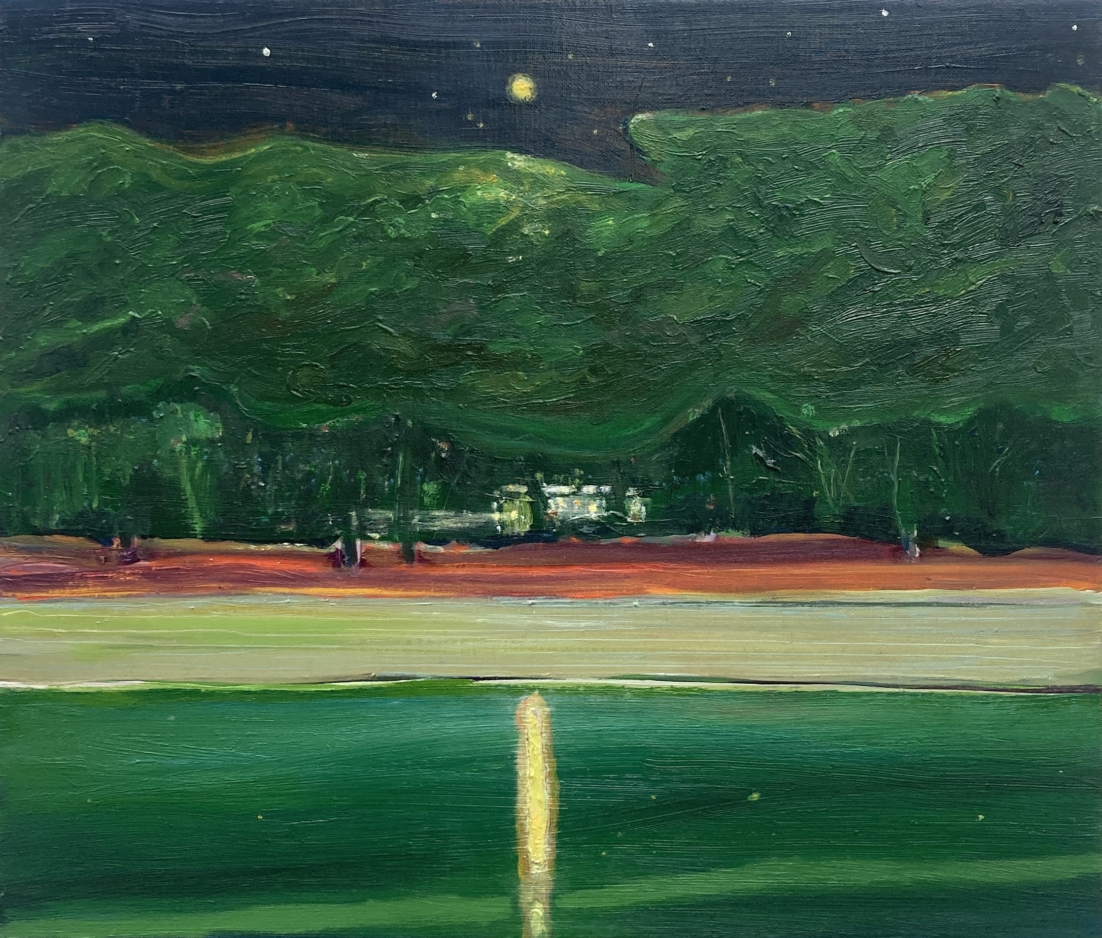 밤빛, oil on canvas, 53x 45.5cm, 2026