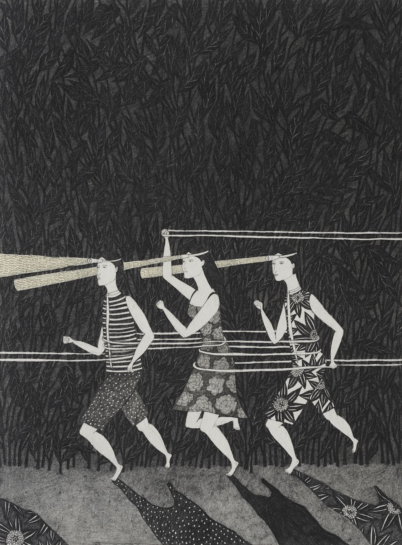 Us II

2025
Pencil and acrylic on jangji
33.5×24.5cm