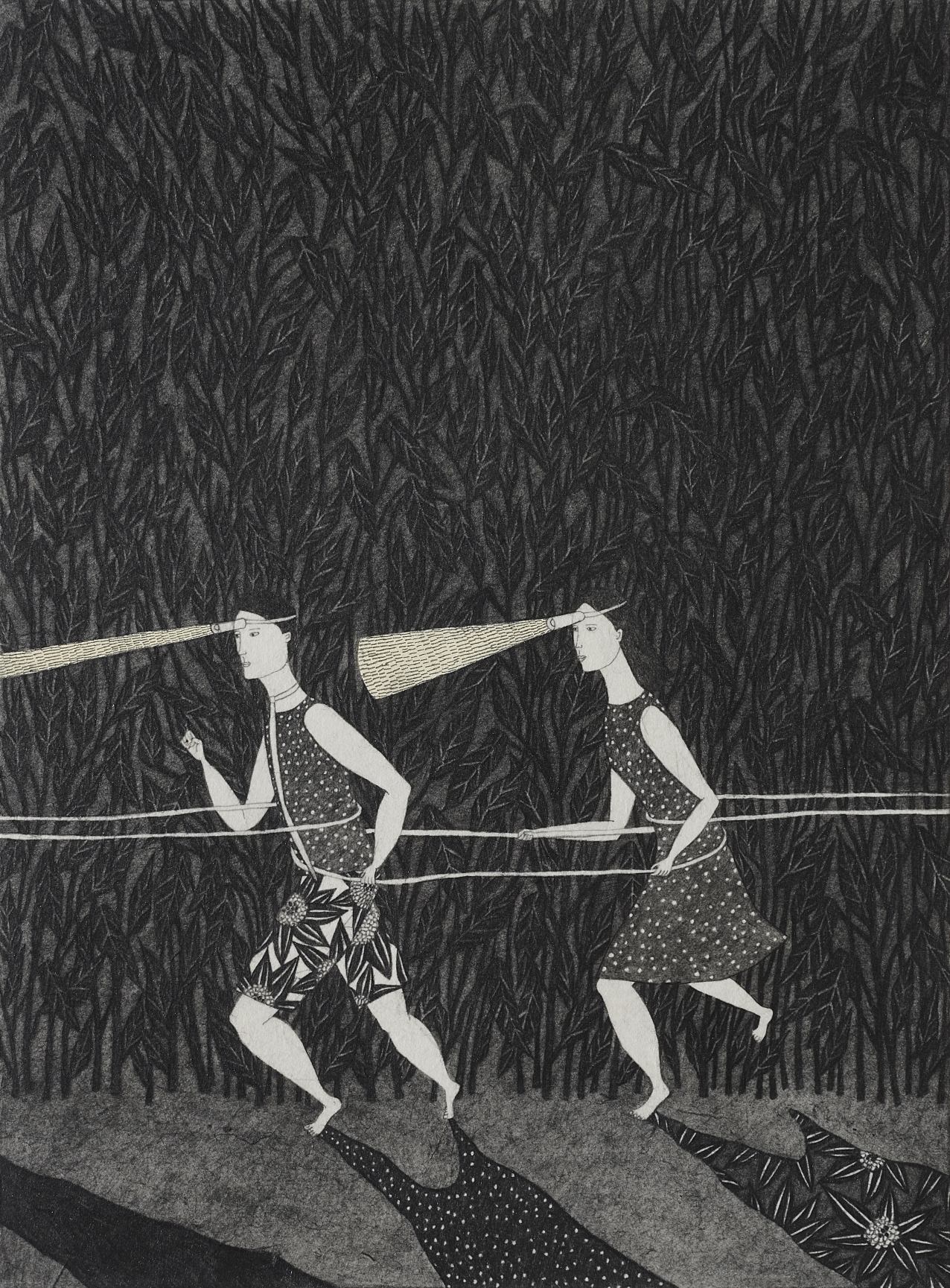 Us III

2025
Pencil and acrylic on jangji
33.5×24.5cm