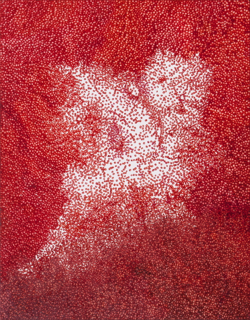 정정엽 red bean-bird1,91x116.8cm oil on canvas 2011