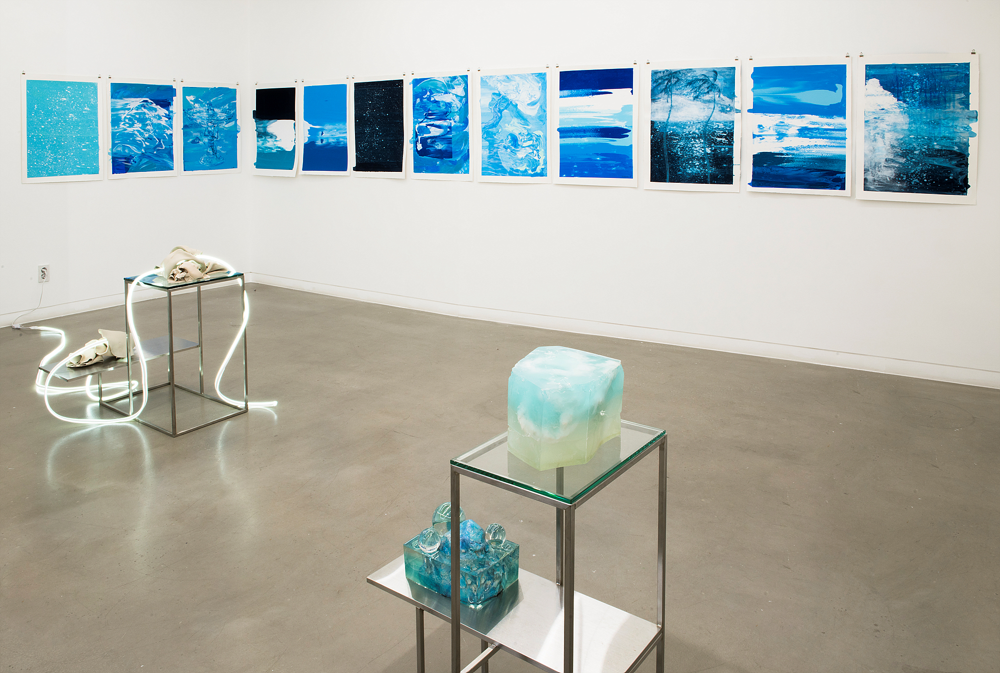 Kim Euysun, Son Heemin, Hur Yeonhwa, Installation View