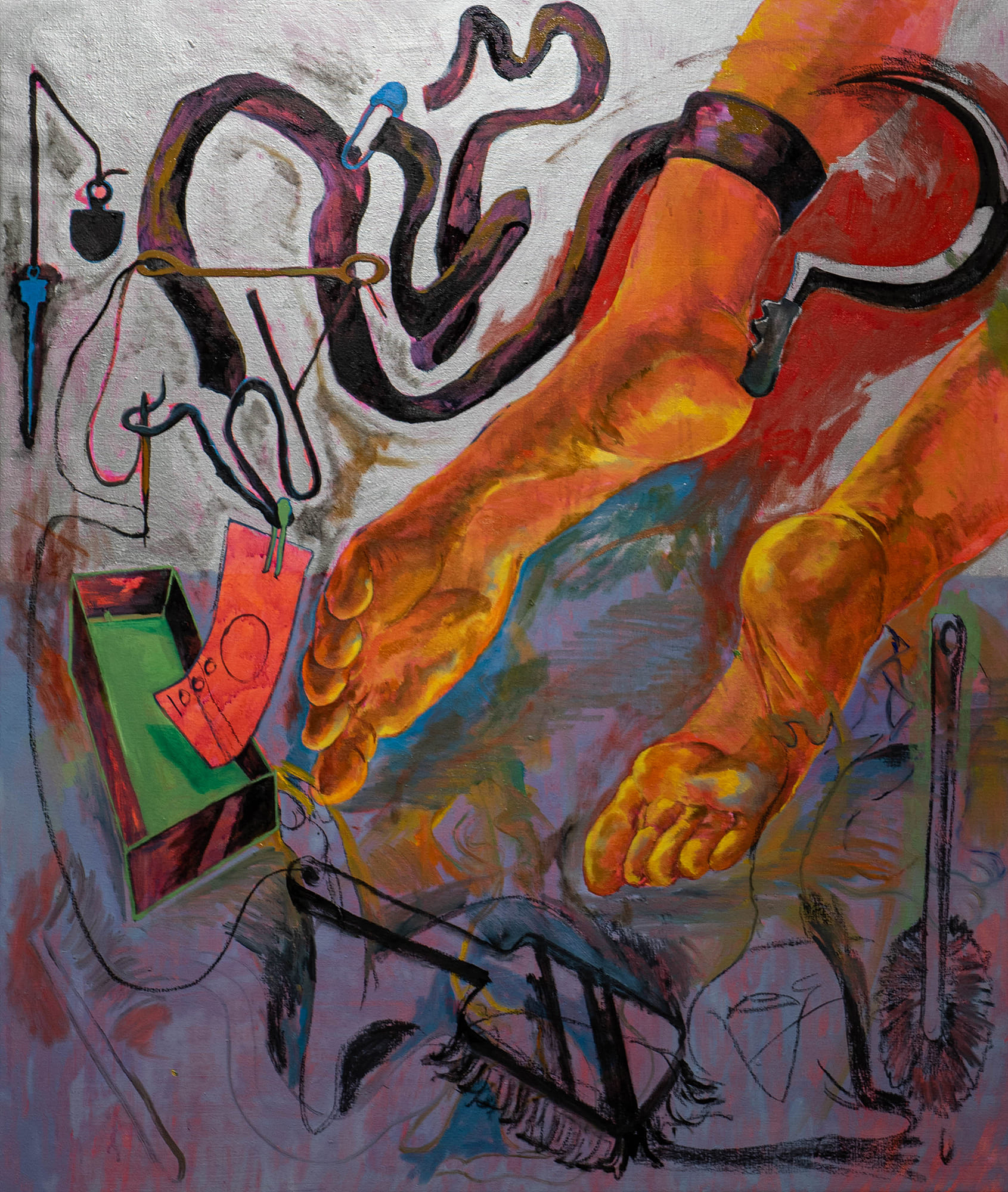 Tight intelligence, 96.0x81.0cm, 2021
