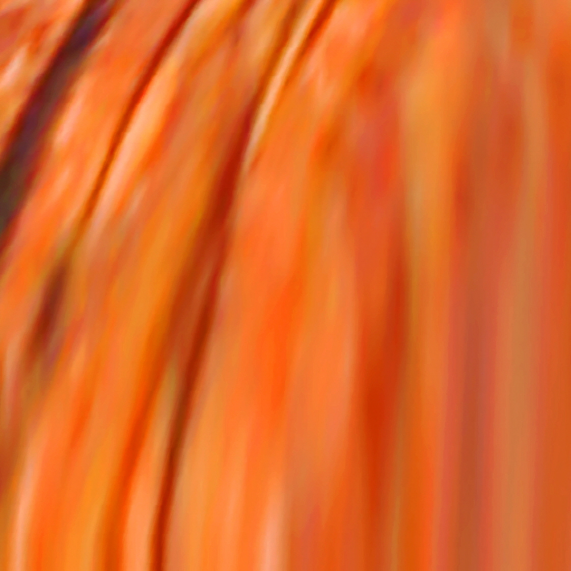 김지혜, Orange Stroke 1, Pigment print mounted on Plexiglass, Black iron box, 10x10x10cm, 2024