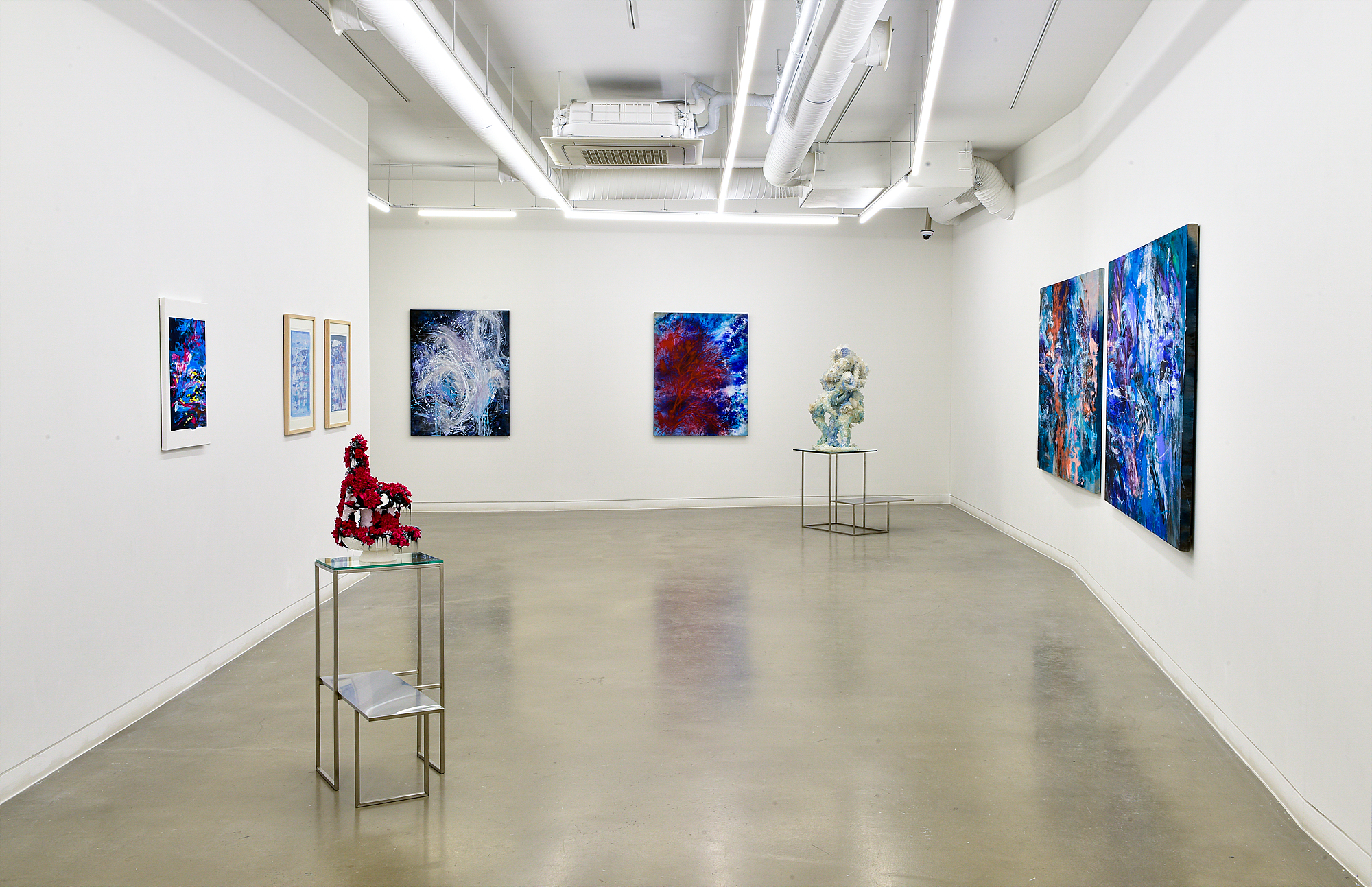 Hur Yeonhwa, 《Blue Lung》, Installation View