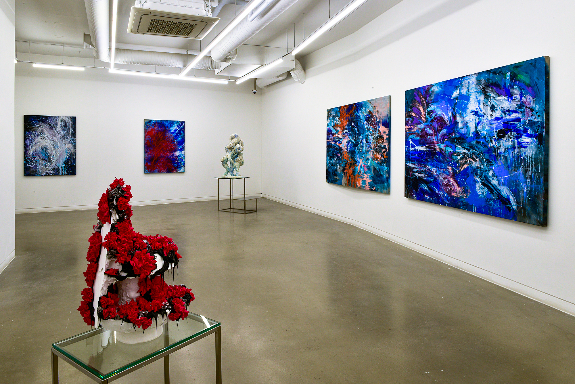 Hur Yeonhwa, 《Blue Lung》, Installation View