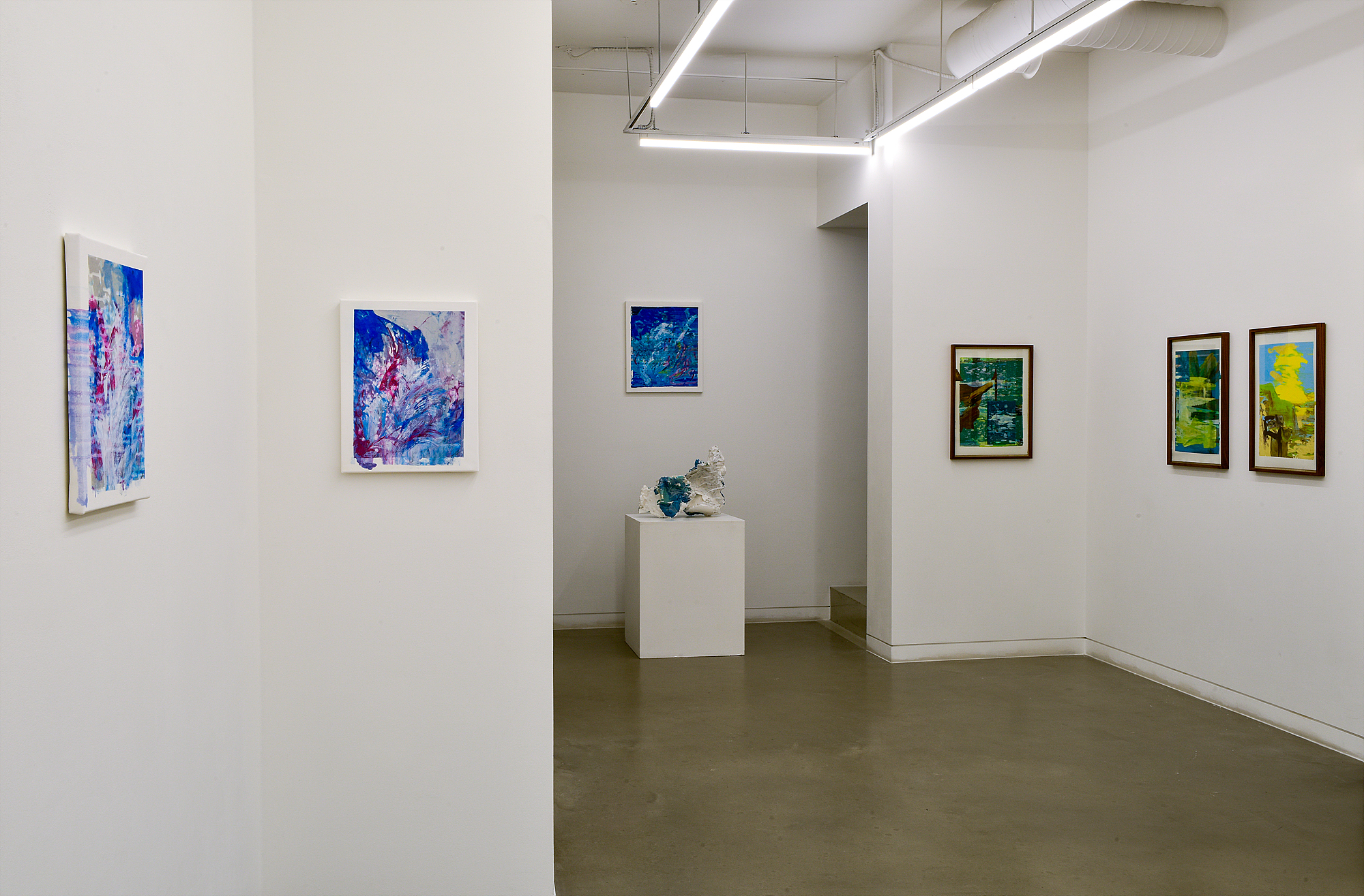 Hur Yeonhwa, 《Blue Lung》, Installation View