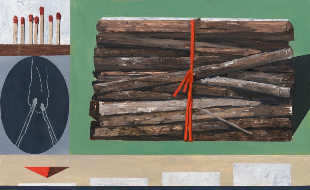 한 단위, 캔버스에 유채, 80.3x130.3cm, 2023