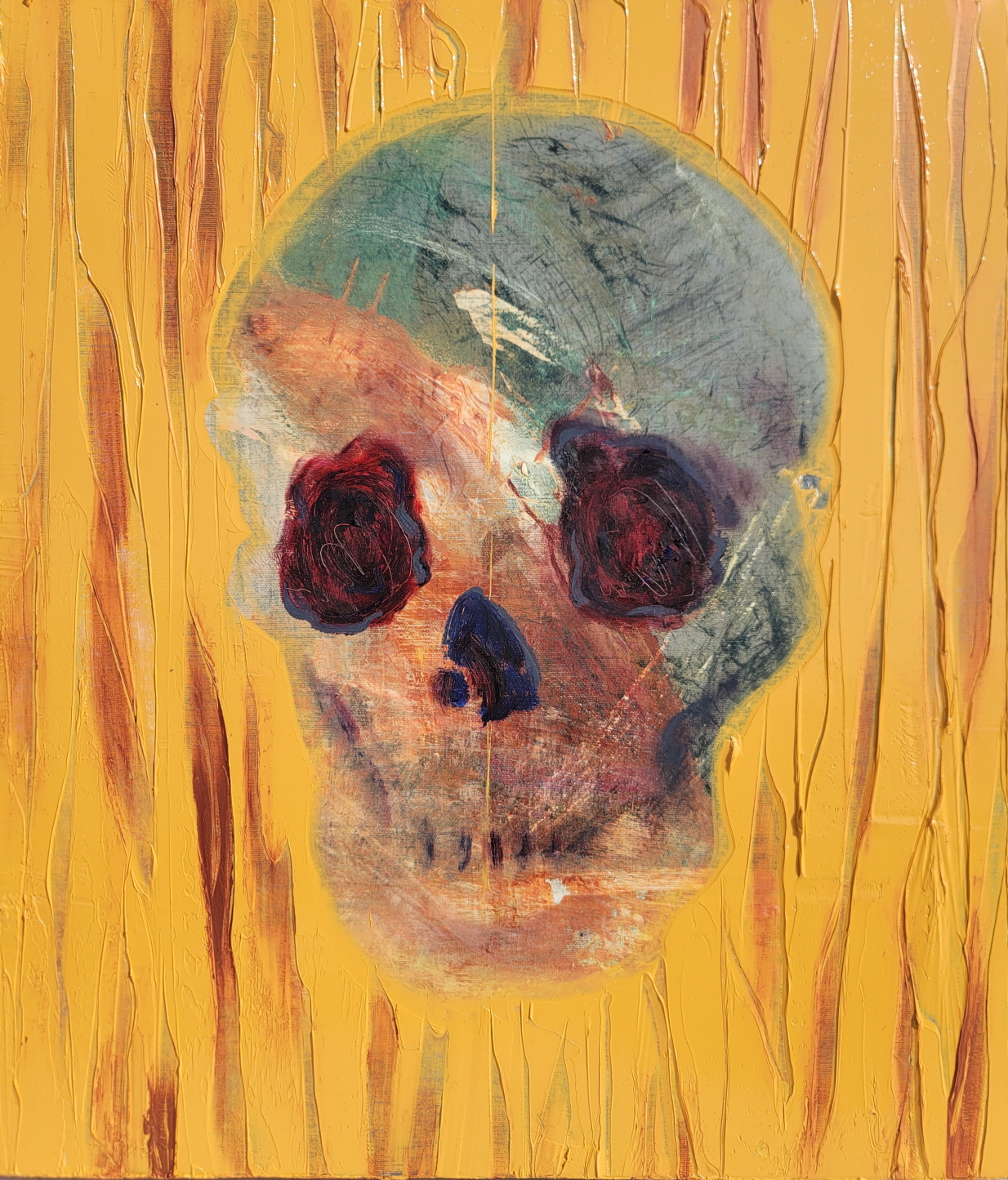 탐욕의 몽키1_ 캔버스유채_53x45.5cm_2025