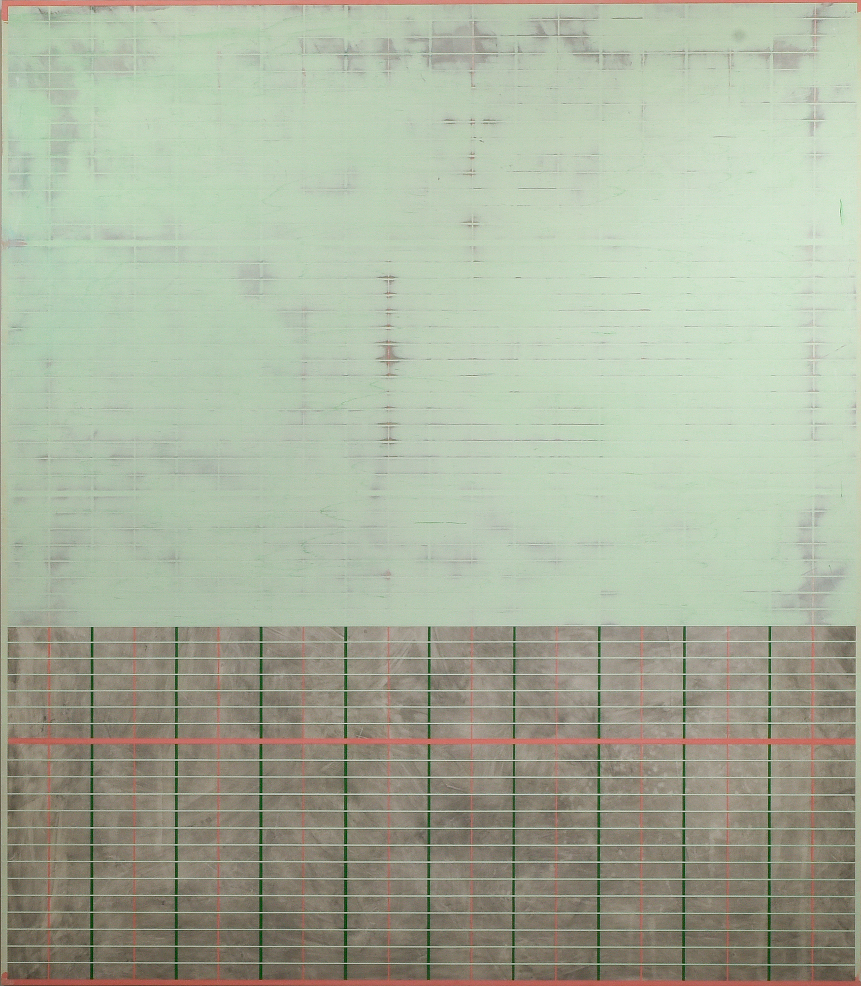 D620808, Mixed media on Korean paper, ink cake, pigment, 140x122cml, 2025
