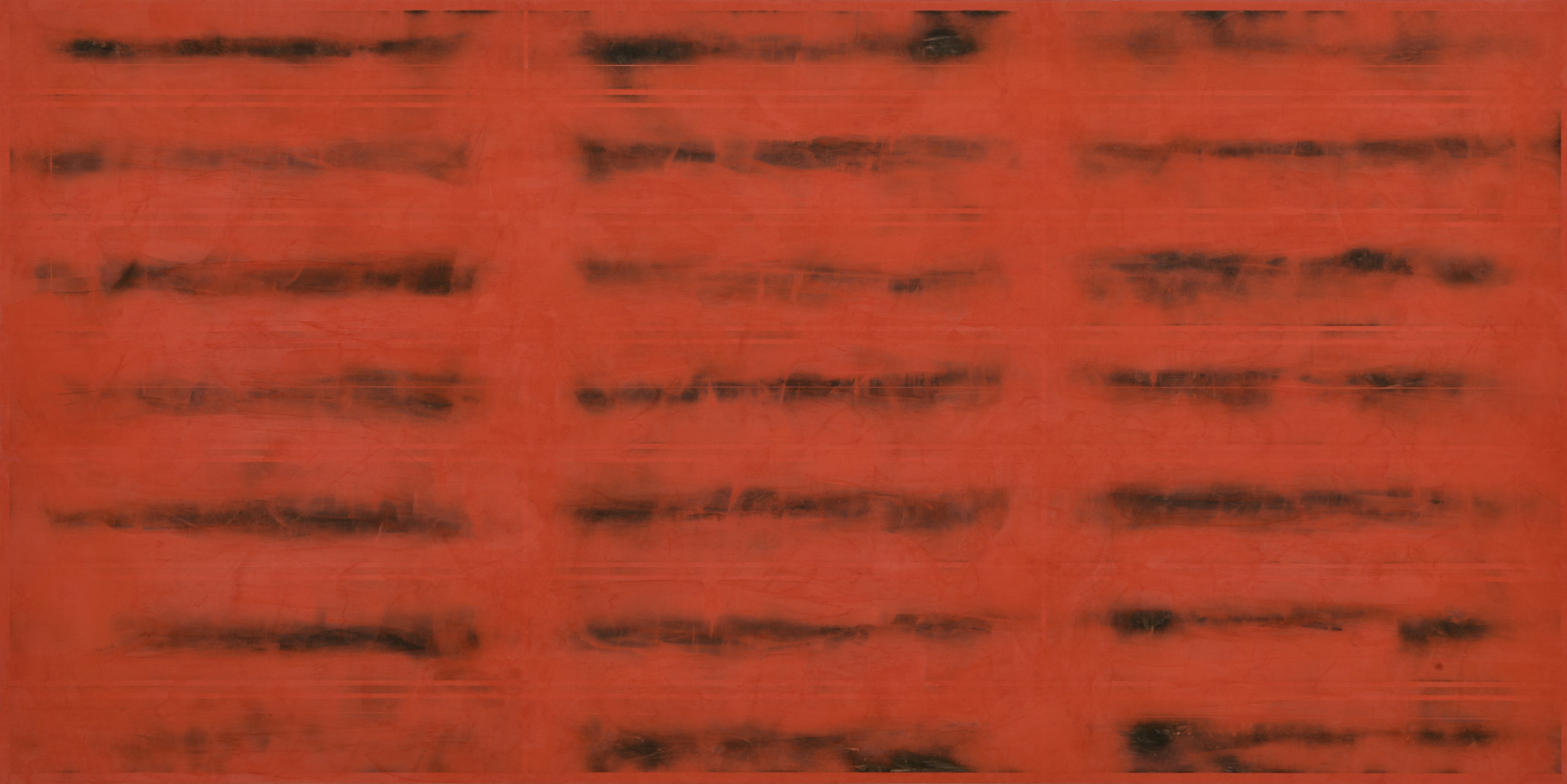 D620712, Mixed media on Korean paper, ink cake, pigment
60x120cm, 2025