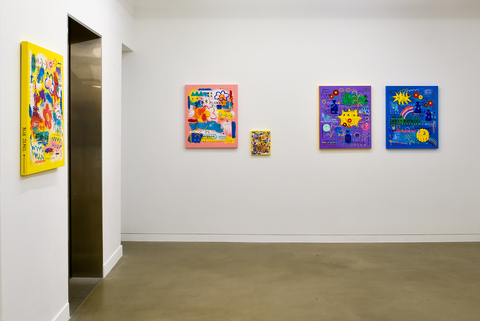 Lunayang, Riojee, Mothfly, Yoo Jihye, Kim Zonghyuk, Installation View