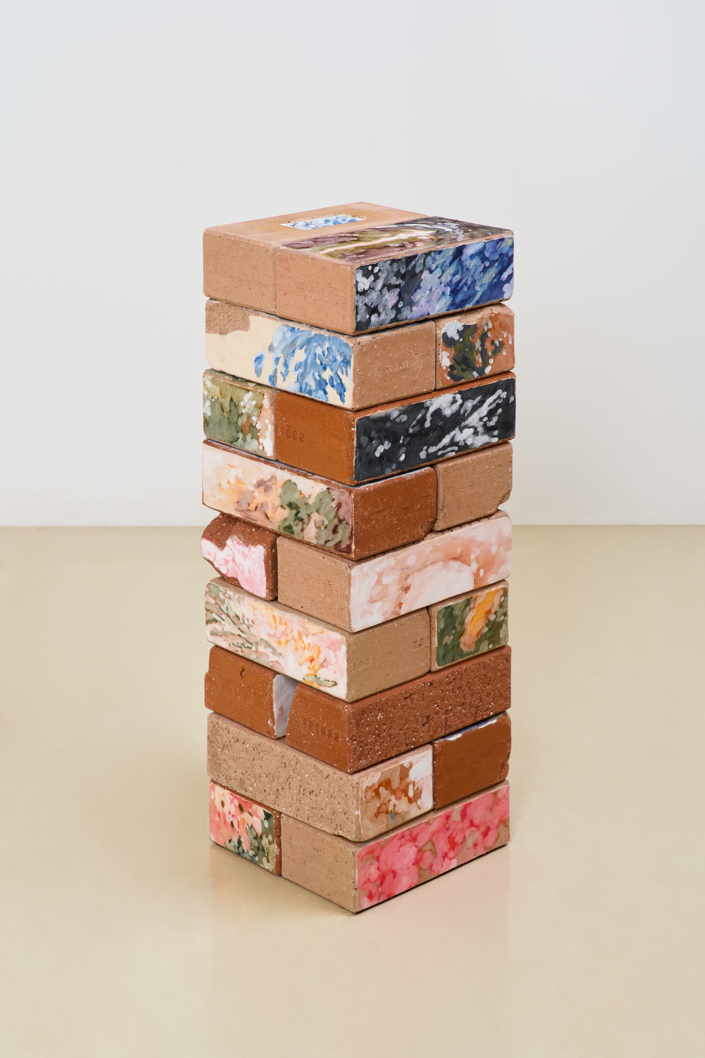 ㅇㅇ 짓는 법, 벽돌, 장지, 파스텔, 호분, 가변 설치, 2025