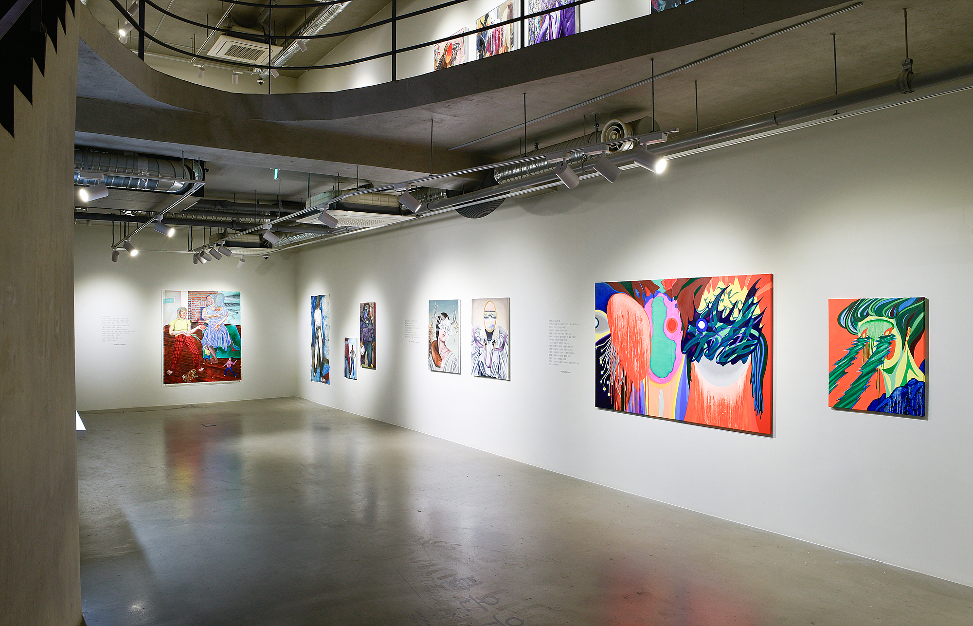 Nakabayashi Arisa, Enomoto Mariko, Choi Namu, Lee Eunkyong, Jung Soojung, Installation View