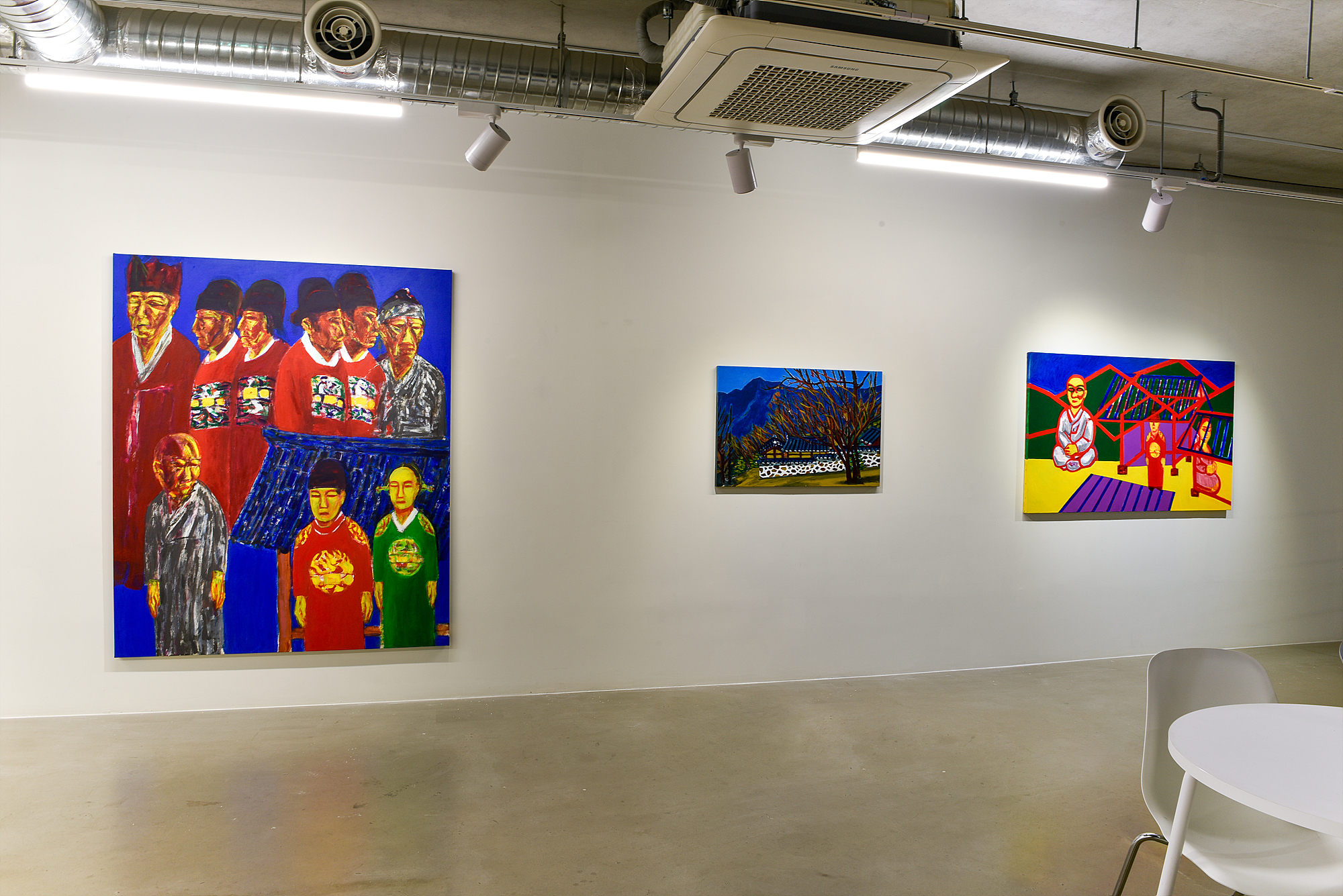 Suh Yongsun, 《서용선의 단종그림 _한(恨)과 충(忠)의 노래: 단종과 김시습》, Installation View