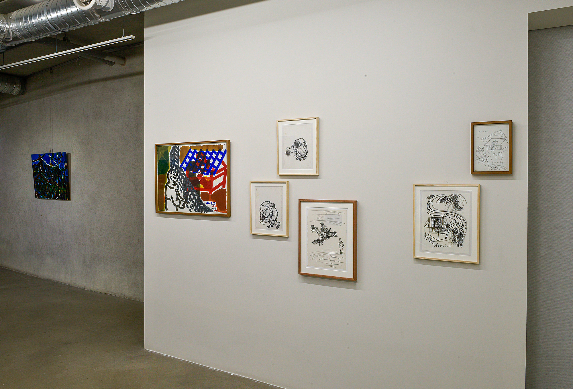Suh Yongsun, 《서용선의 단종그림 _한(恨)과 충(忠)의 노래: 단종과 김시습》, Installation View
