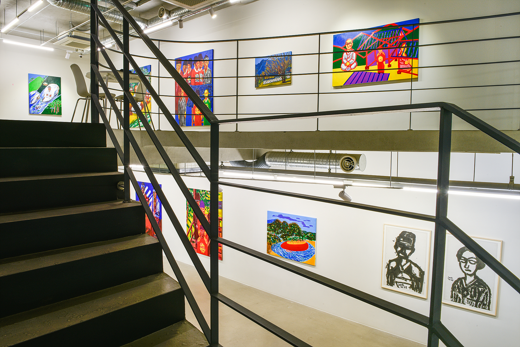 Suh Yongsun, 《서용선의 단종그림 _한(恨)과 충(忠)의 노래: 단종과 김시습》, Installation View