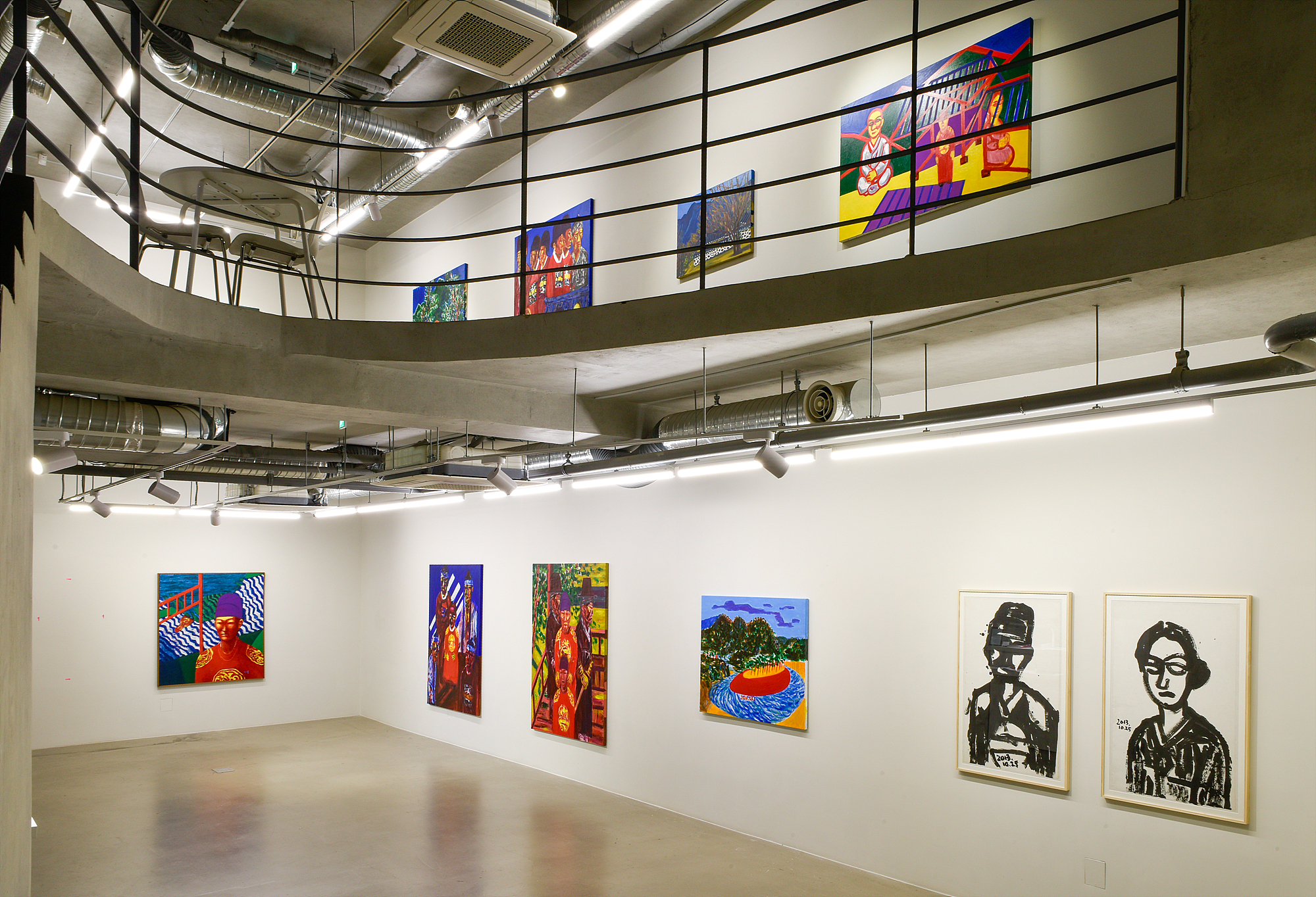 Suh Yongsun, 《서용선의 단종그림 _한(恨)과 충(忠)의 노래: 단종과 김시습》, Installation View