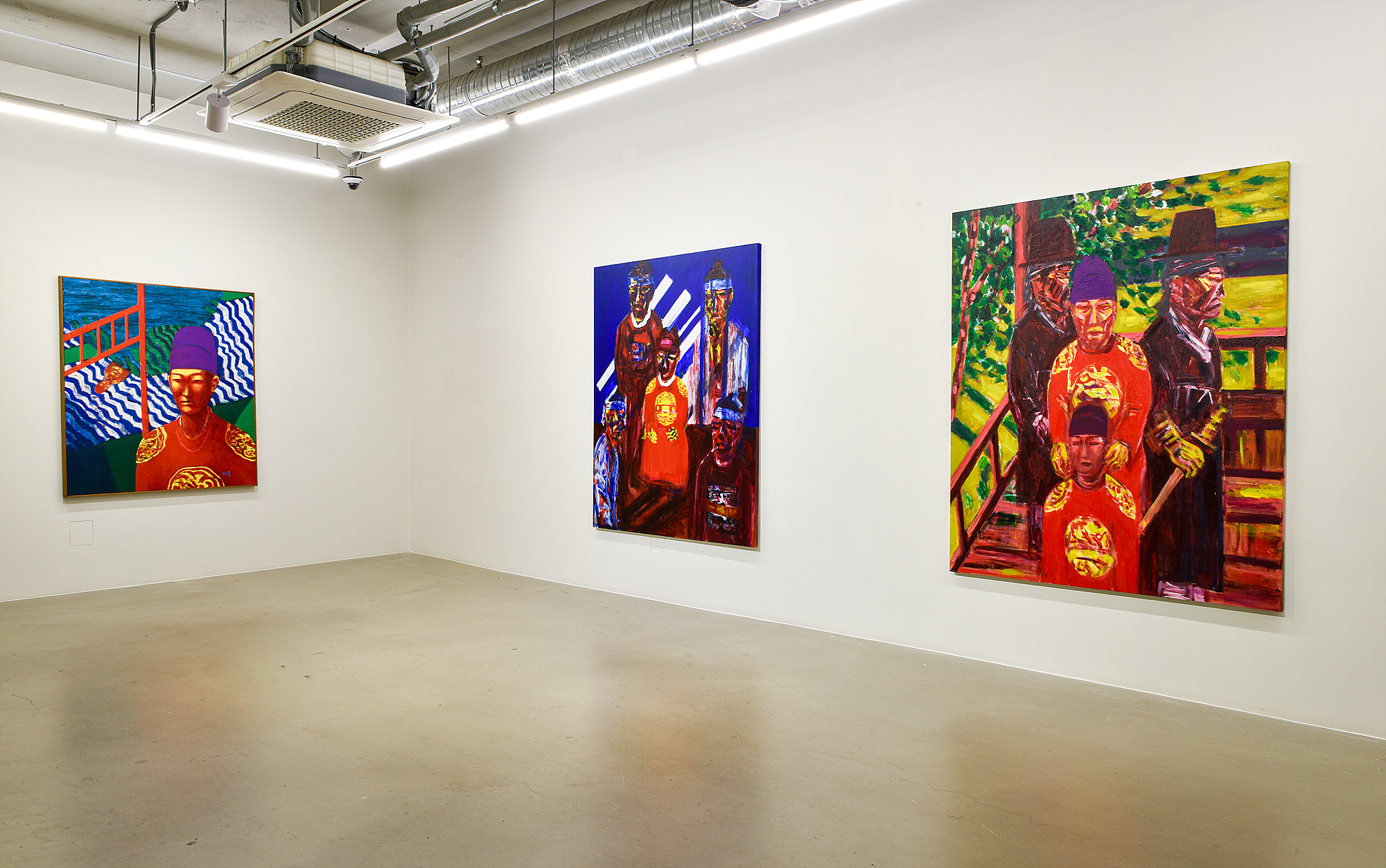 Suh Yongsun, 《서용선의 단종그림 _한(恨)과 충(忠)의 노래: 단종과 김시습》, Installation View
