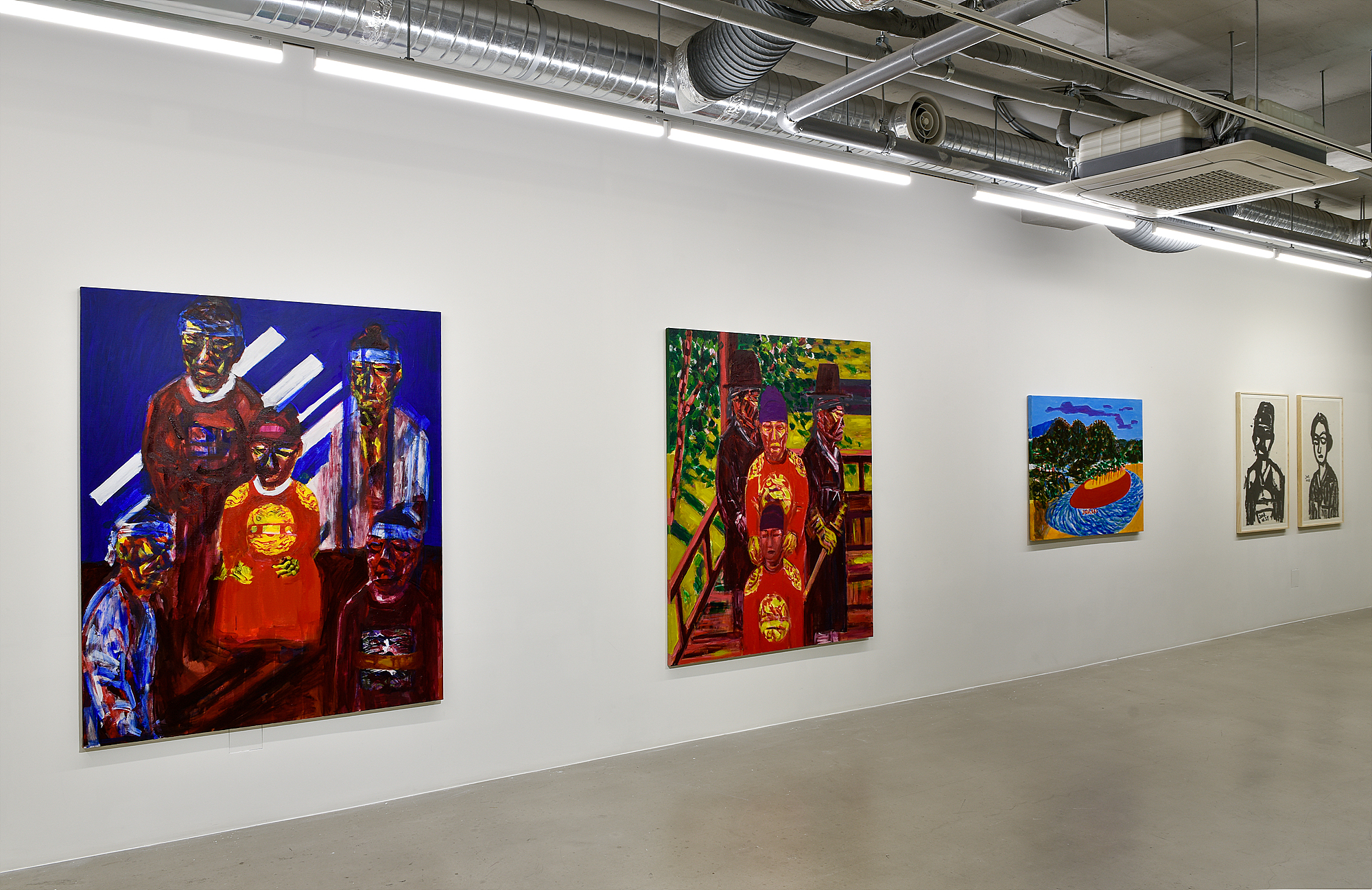Suh Yongsun, 《서용선의 단종그림 _한(恨)과 충(忠)의 노래: 단종과 김시습》, Installation View