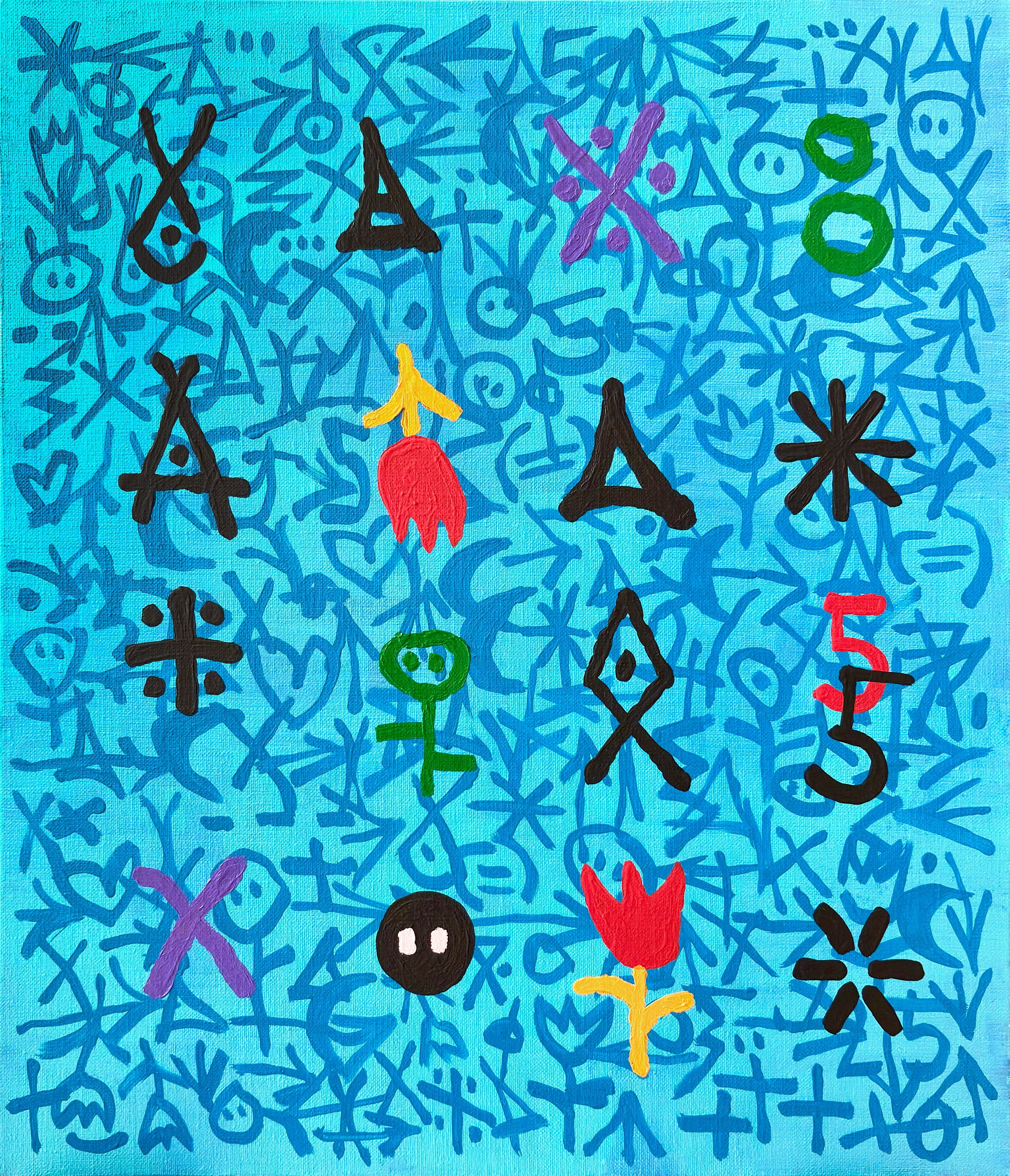C3-2605-7, Acrylic on canvas, 53.0x45.5cm, 2026
