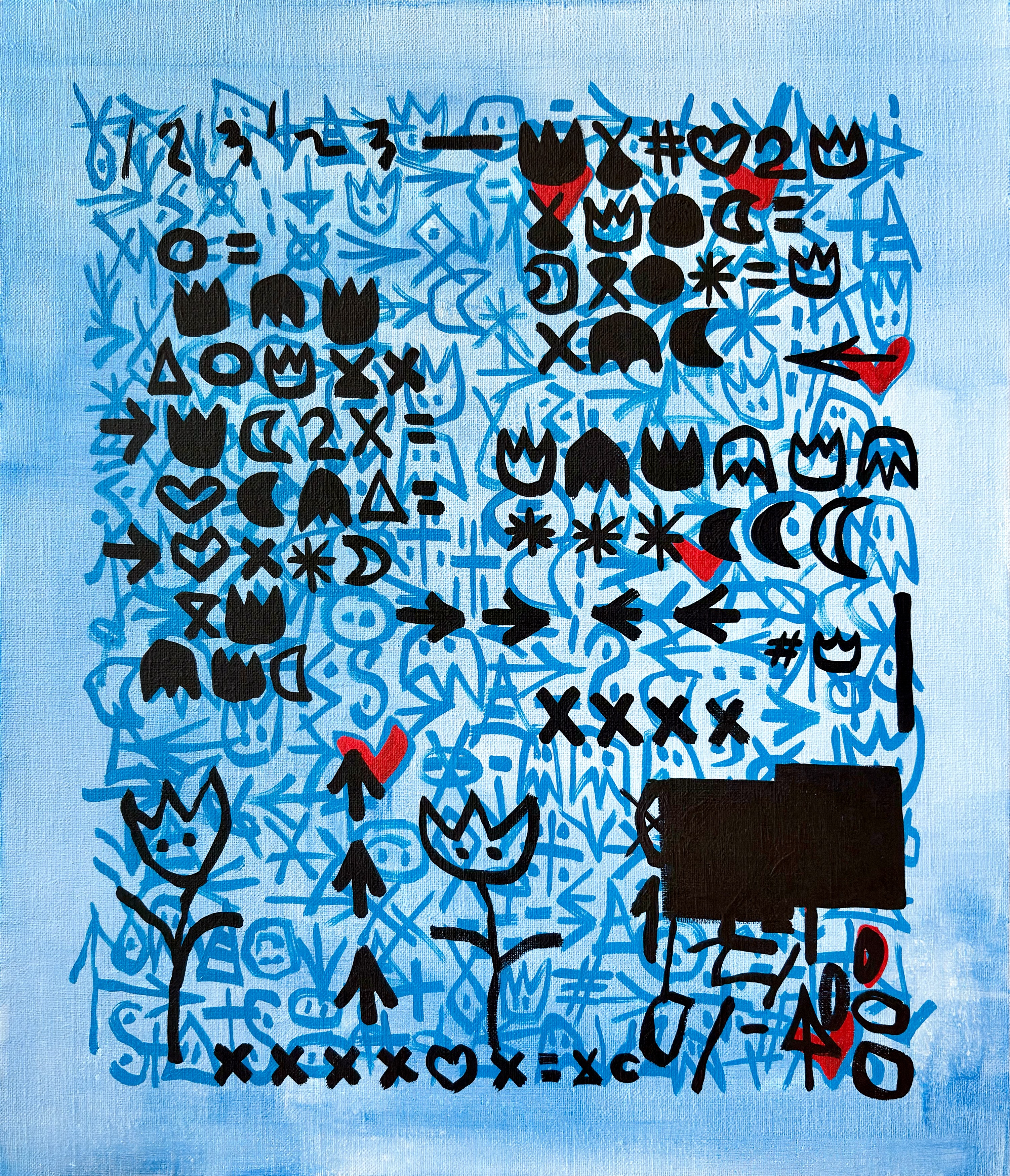 C2-2605-9, Acrylic on canvas, 53.0x45.5cm, 2026
