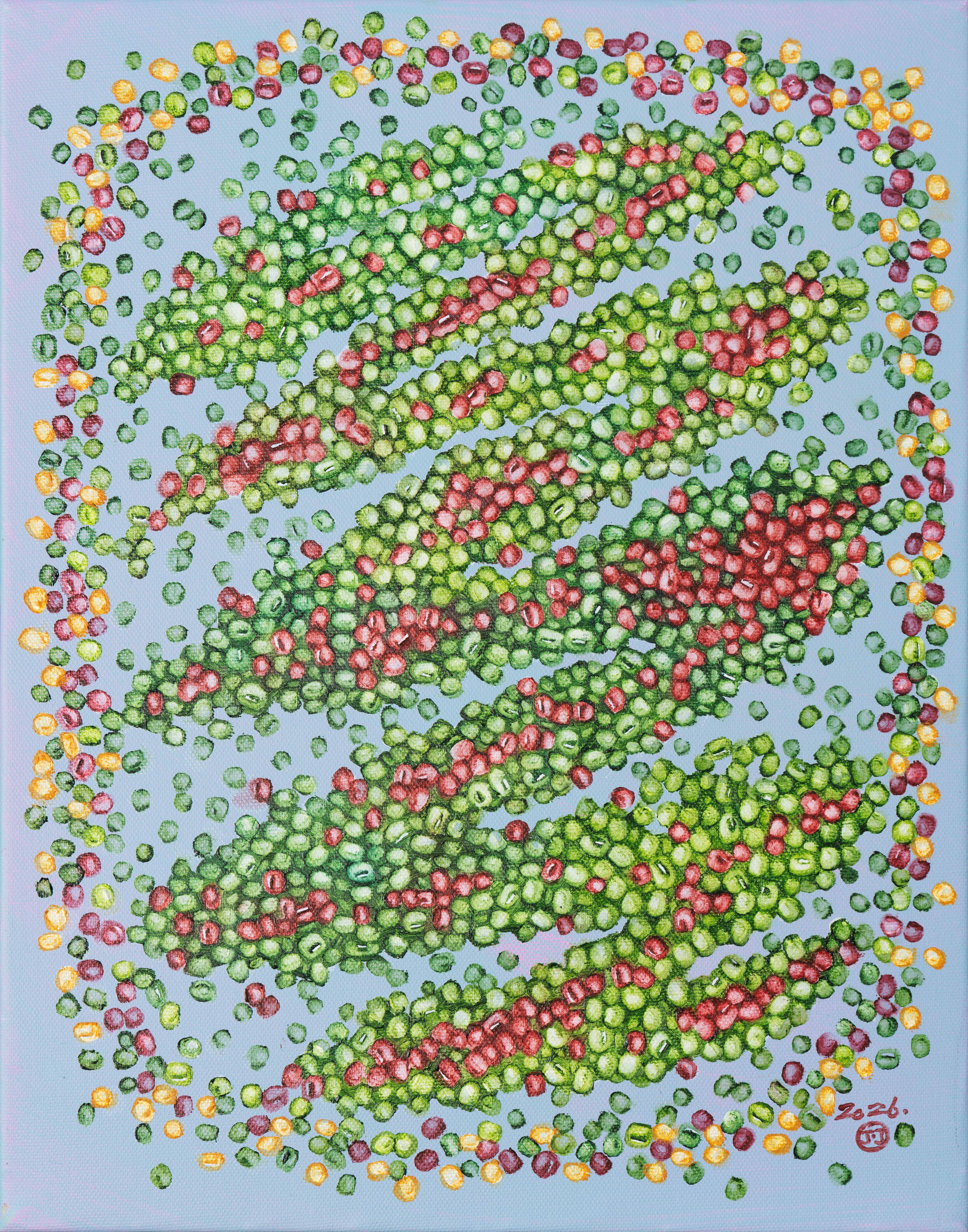 seed64, 2025, 캔버스에 유화, 35x27.3cm