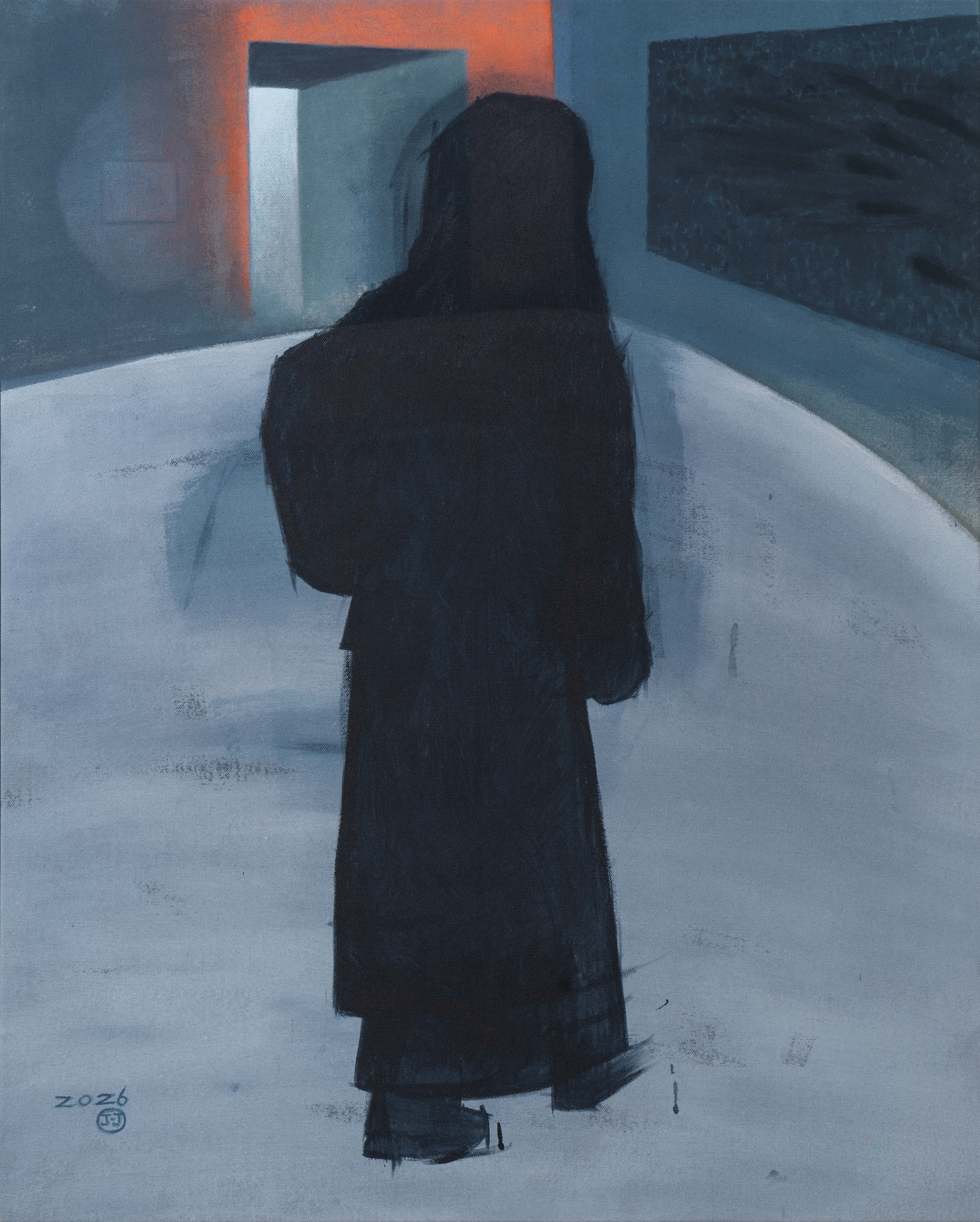 잠행, 2026, 캔버스에 아크릴, 유화, 91x73cm