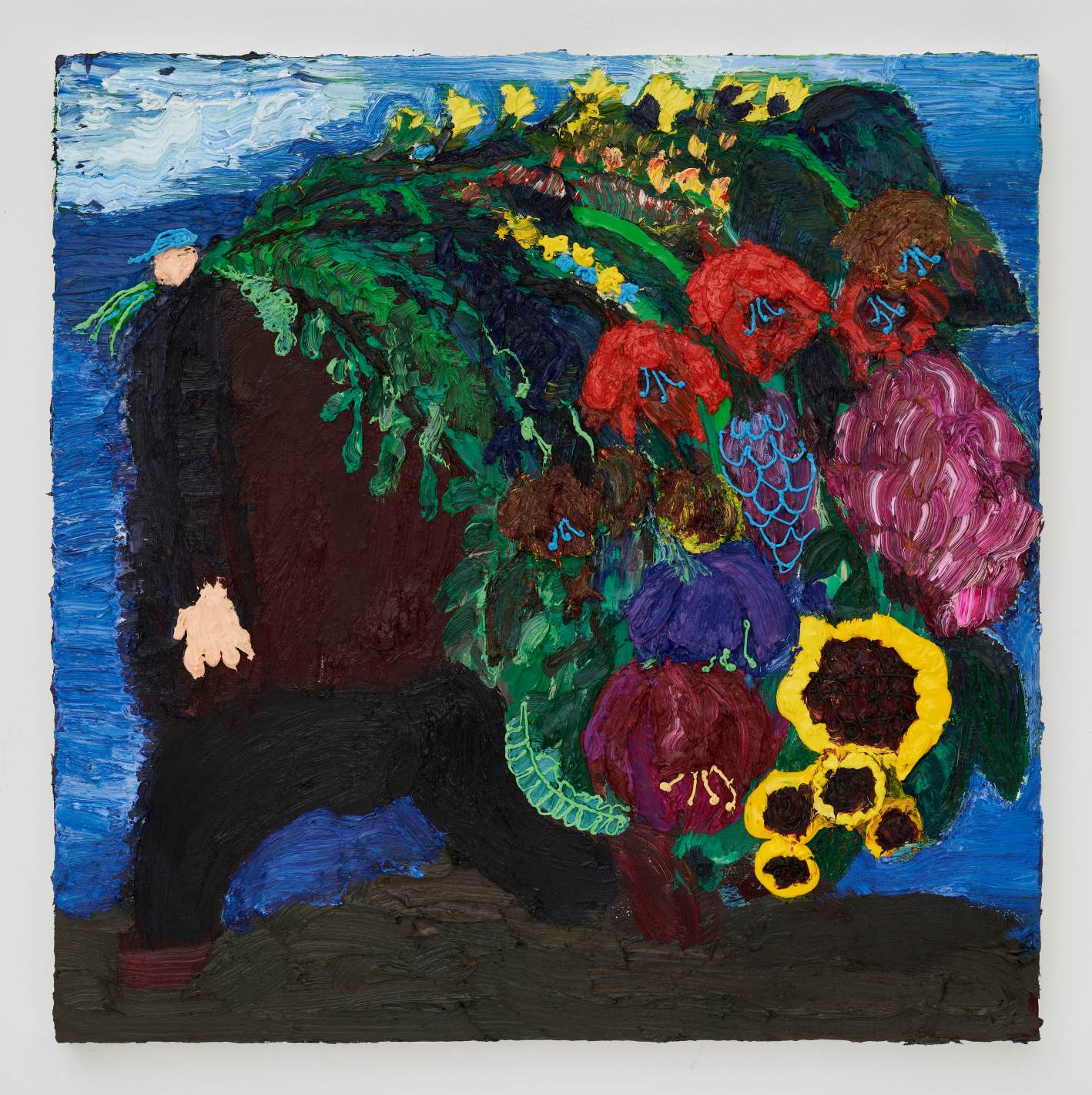 플로리스트, 2024, Oil on linen canvas, 50×50cm