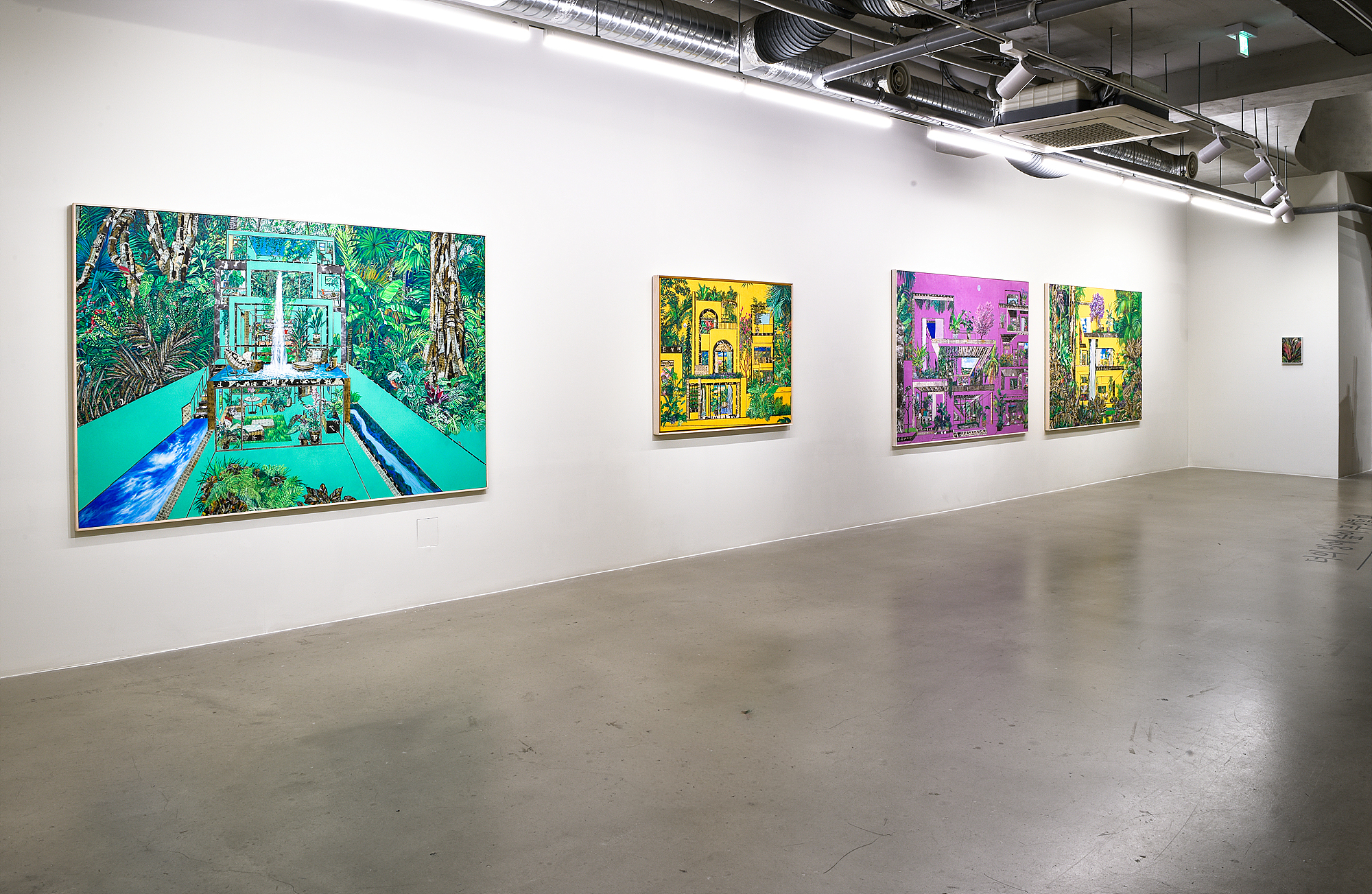 Kwon Inkyung, 《너의 방에 숲이 무성할 때》, Installation View