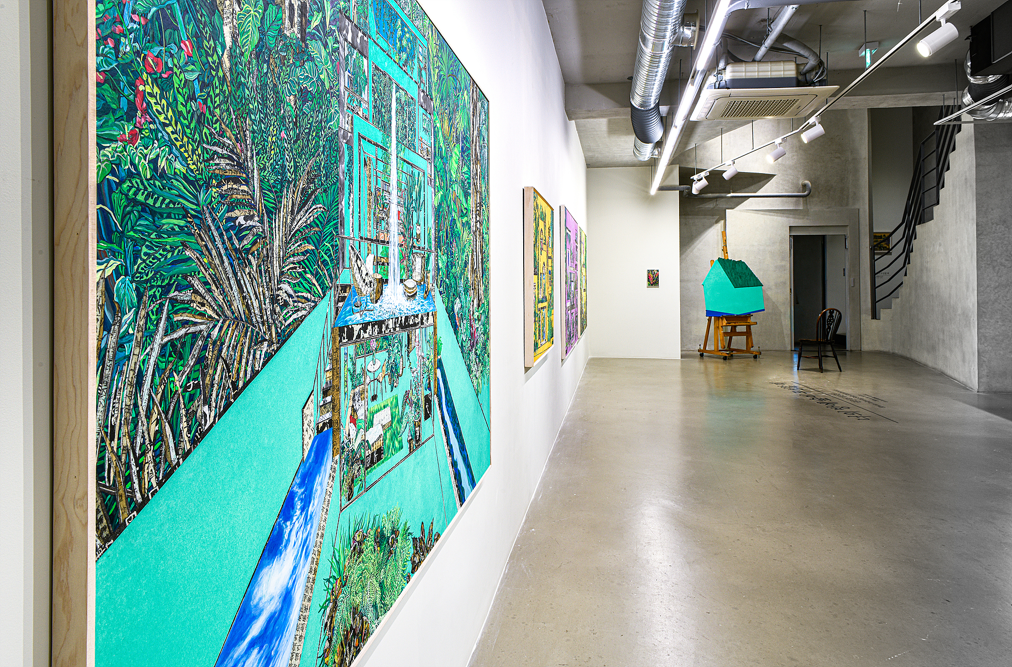 Kwon Inkyung, 《너의 방에 숲이 무성할 때》, Installation View