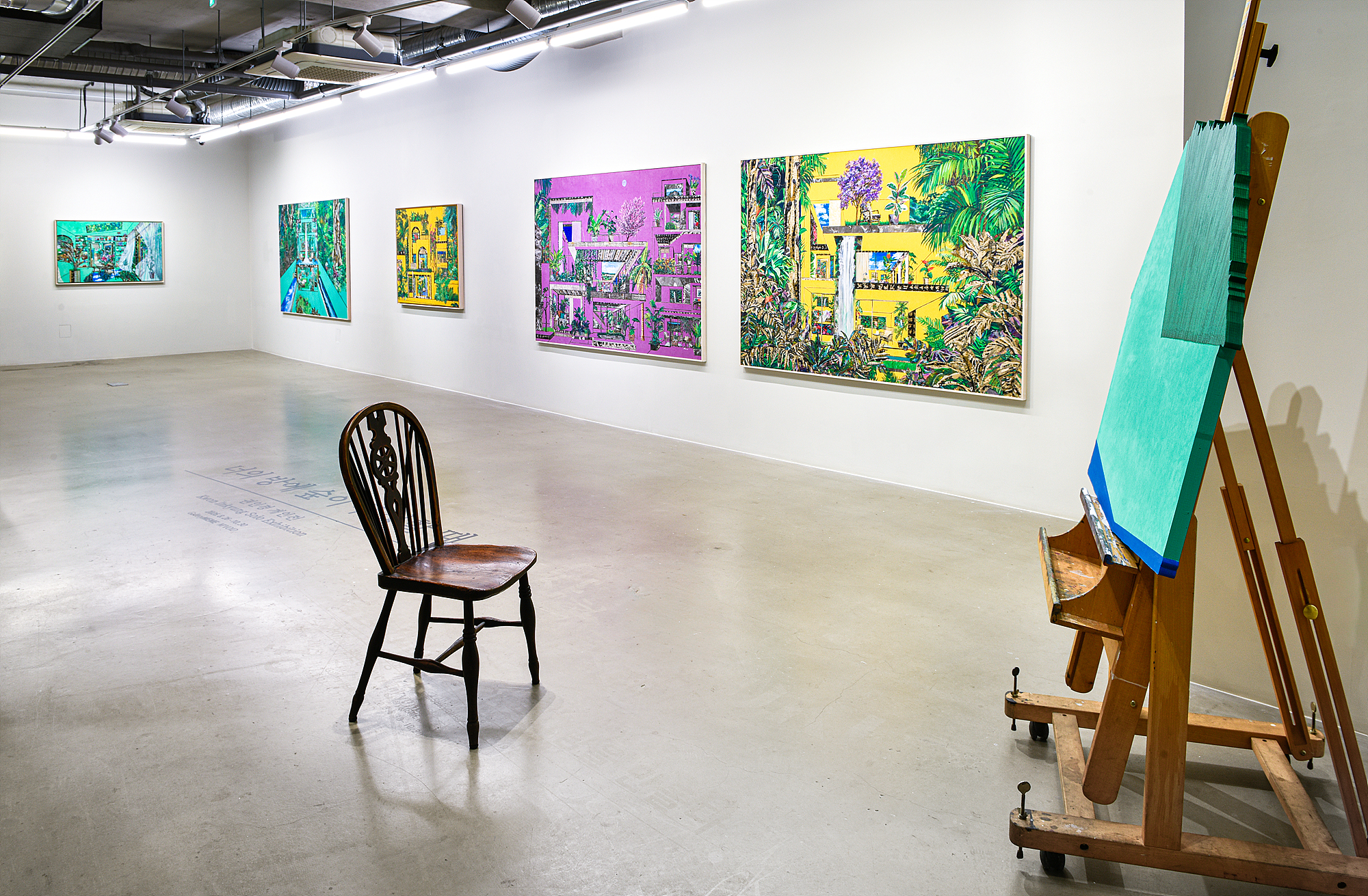 Kwon Inkyung, 《너의 방에 숲이 무성할 때》, Installation View