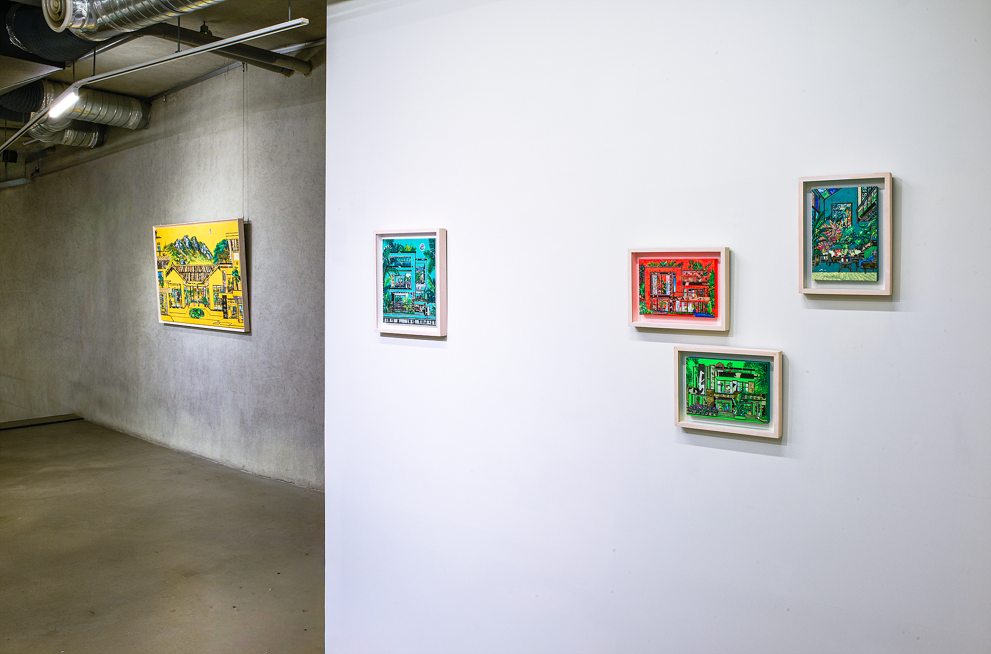 Kwon Inkyung, 《너의 방에 숲이 무성할 때》, Installation View