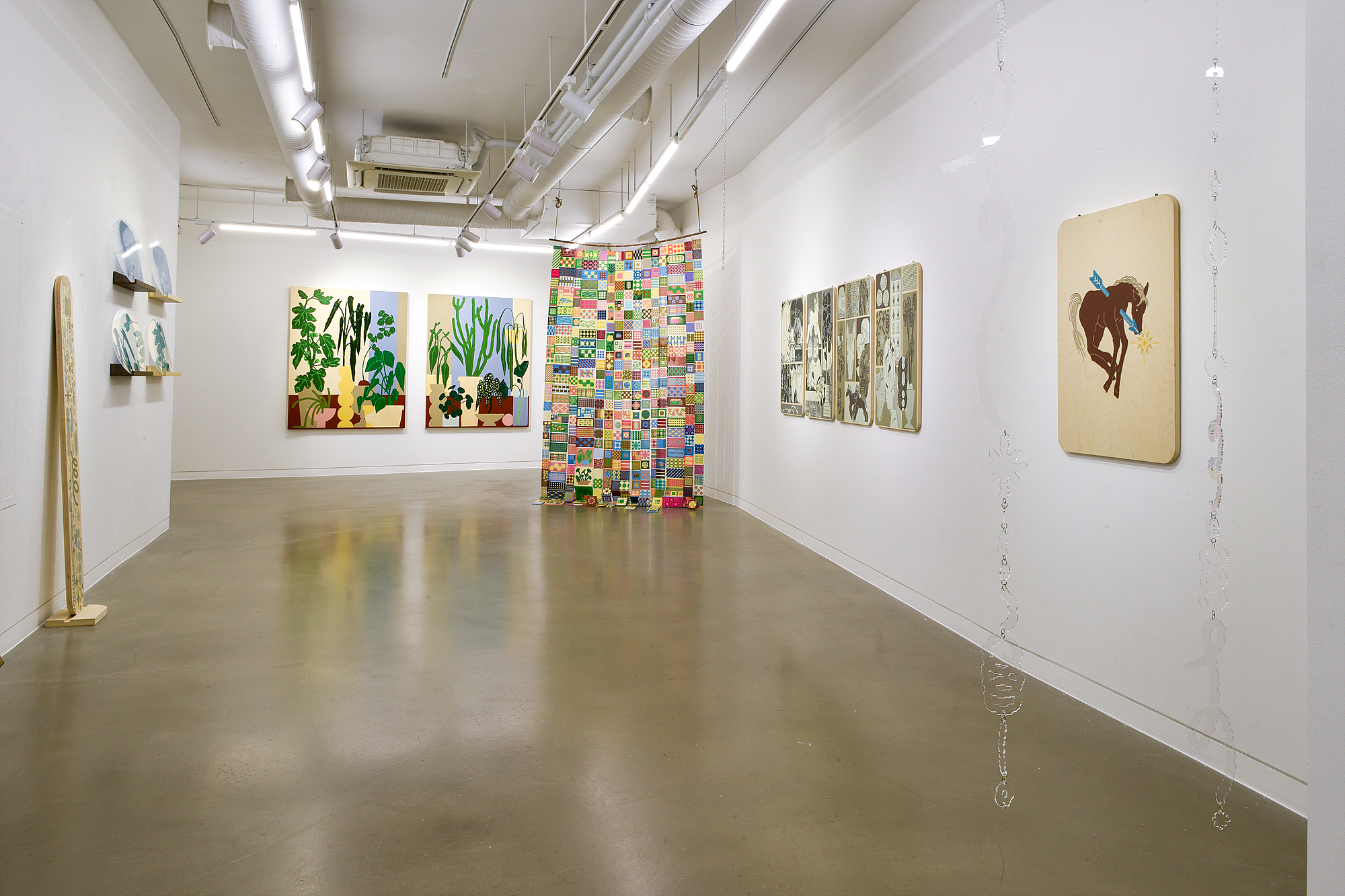 Kim Seamoon, 《열다섯 개의 바늘구멍》, Installation View