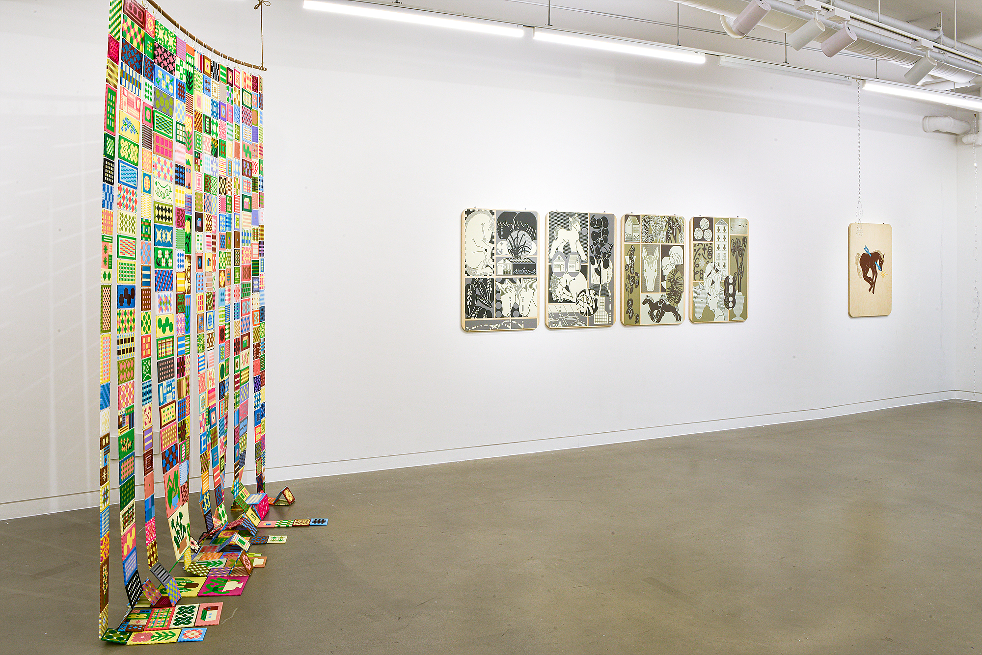 Kim Seamoon, 《열다섯 개의 바늘구멍》, Installation View