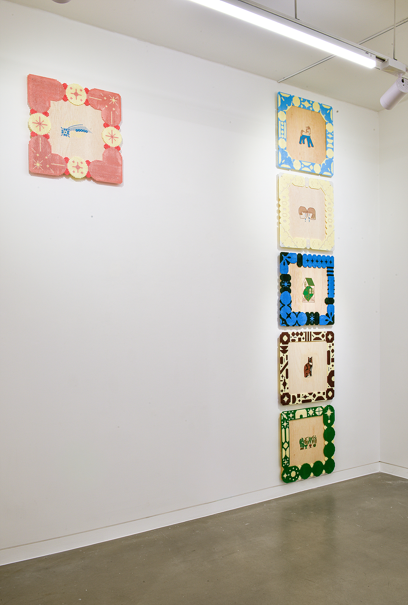 Kim Seamoon, 《열다섯 개의 바늘구멍》, Installation View