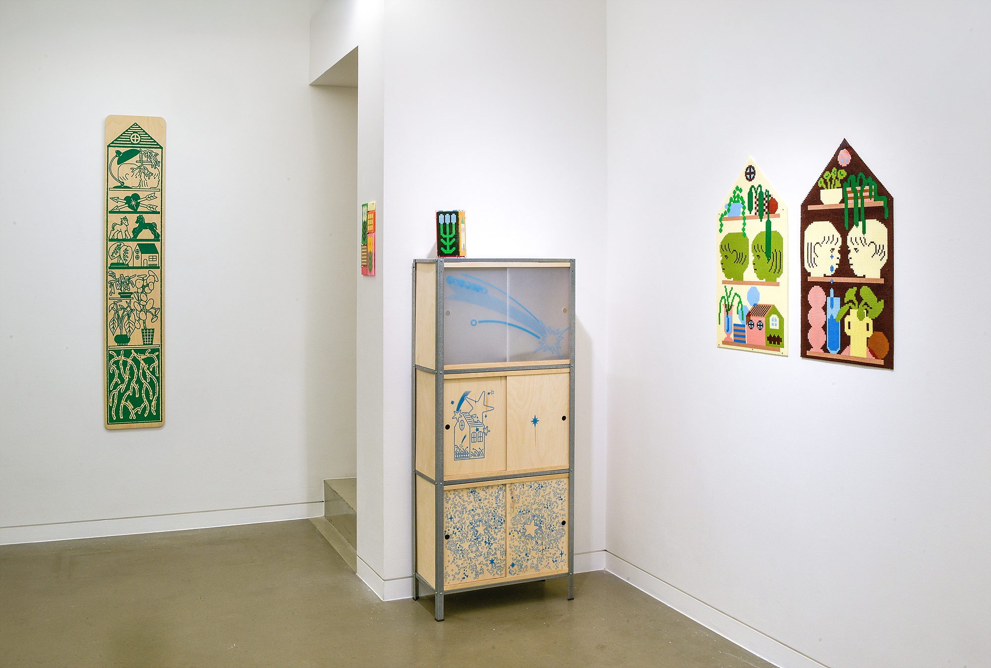 Kim Seamoon, 《열다섯 개의 바늘구멍》, Installation View