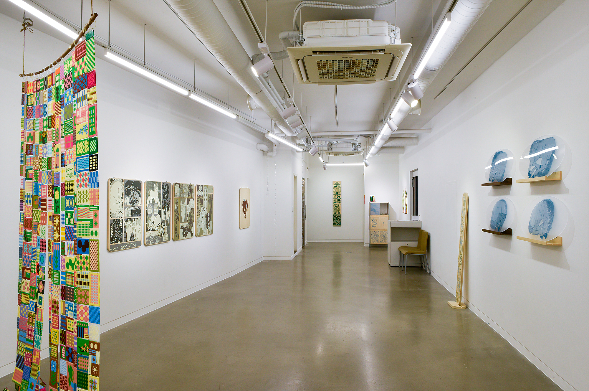 Kim Seamoon, 《열다섯 개의 바늘구멍》, Installation View