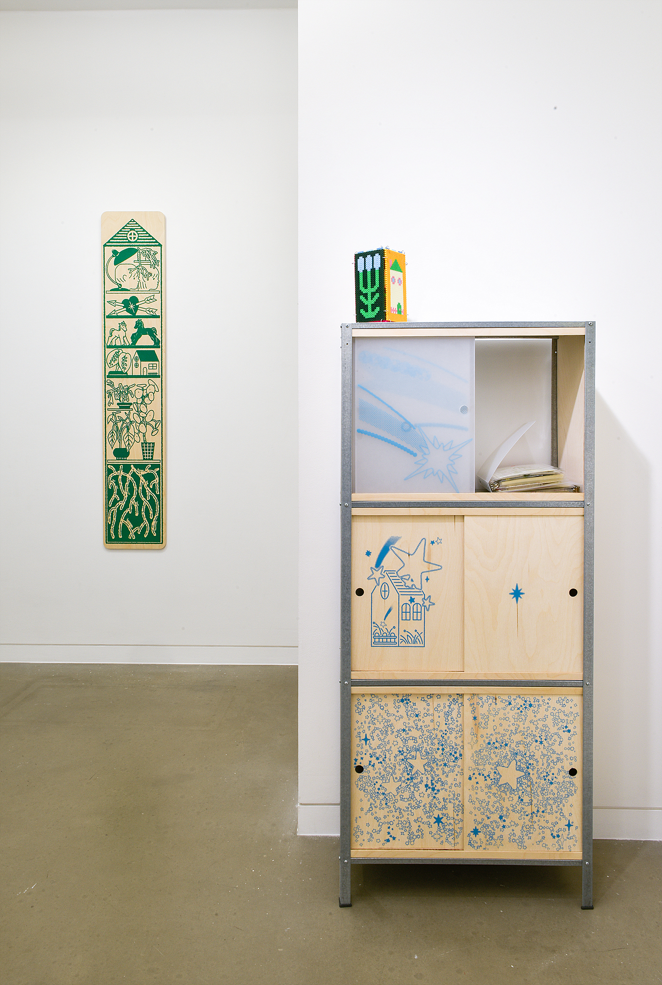 Kim Seamoon, 《열다섯 개의 바늘구멍》, Installation View
