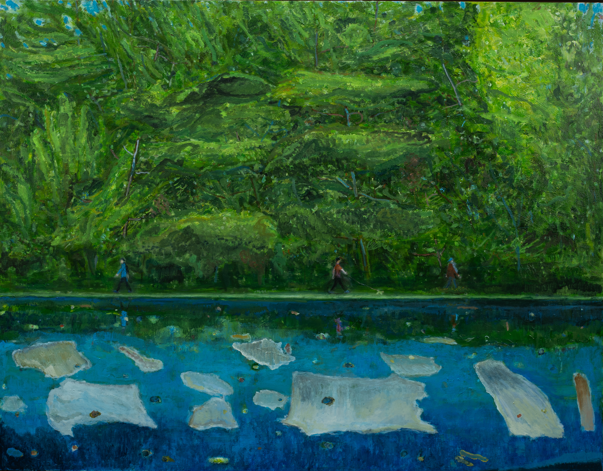 걷는사람들. 116.8 x 91 cm. oil on canvas 2025