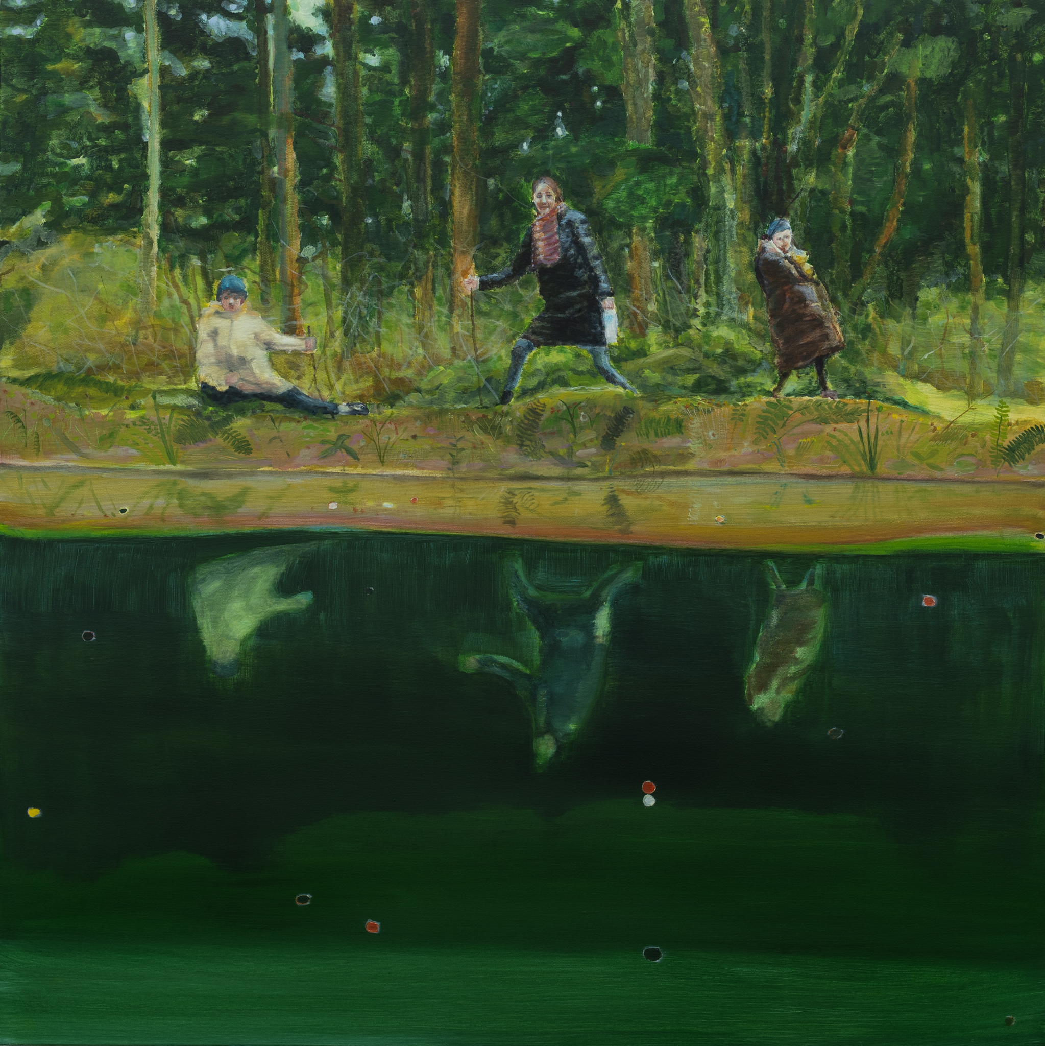 항해자들(Voyagers) 112 x 112cm. oil on canvas 2026