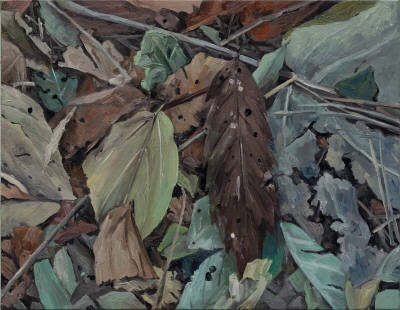 Lee Kyoungha, oil on canvas, 24x19cm, 2022