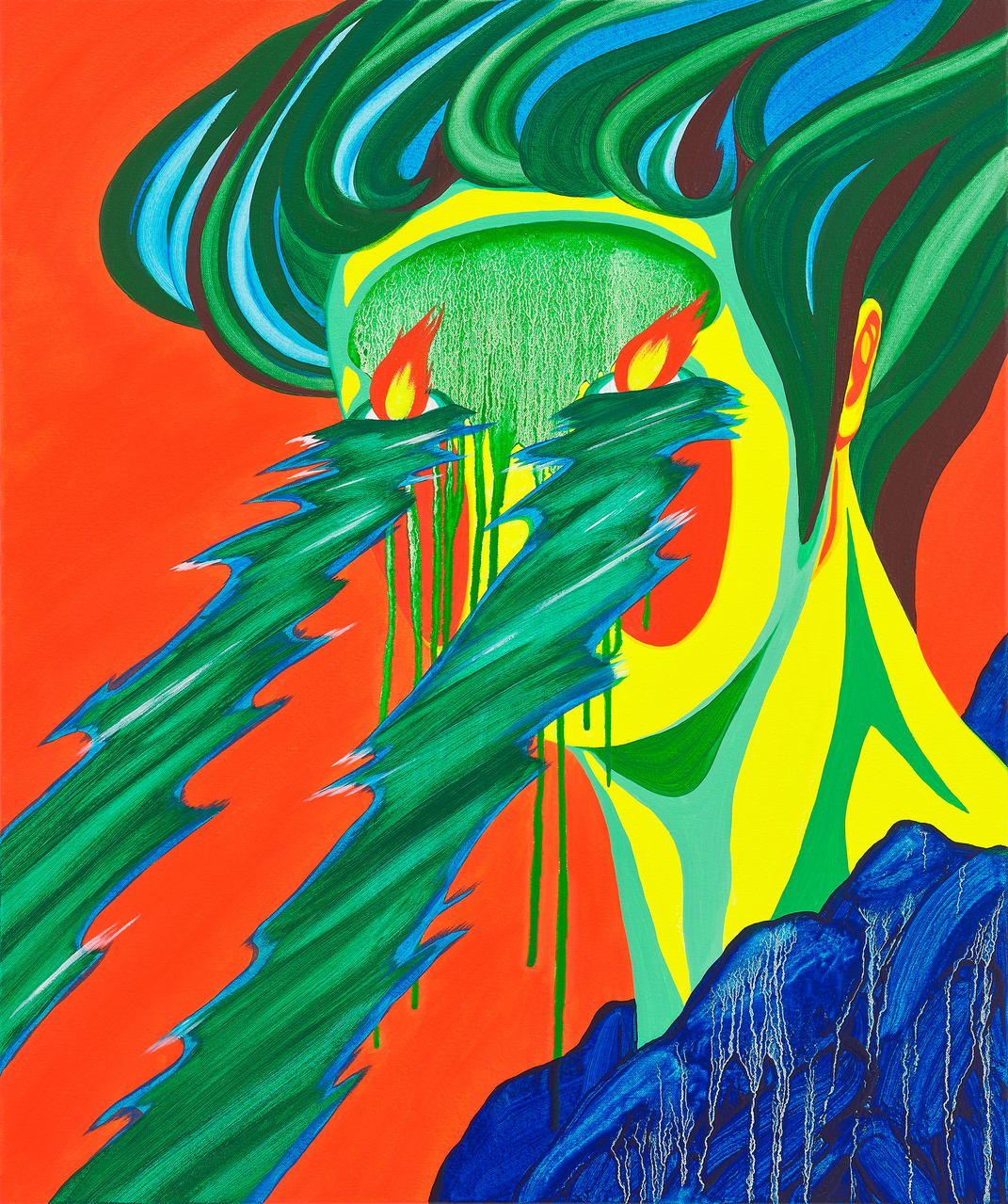 Choi Namu, 2023, Oil on canvas, 72.7x60.6cm