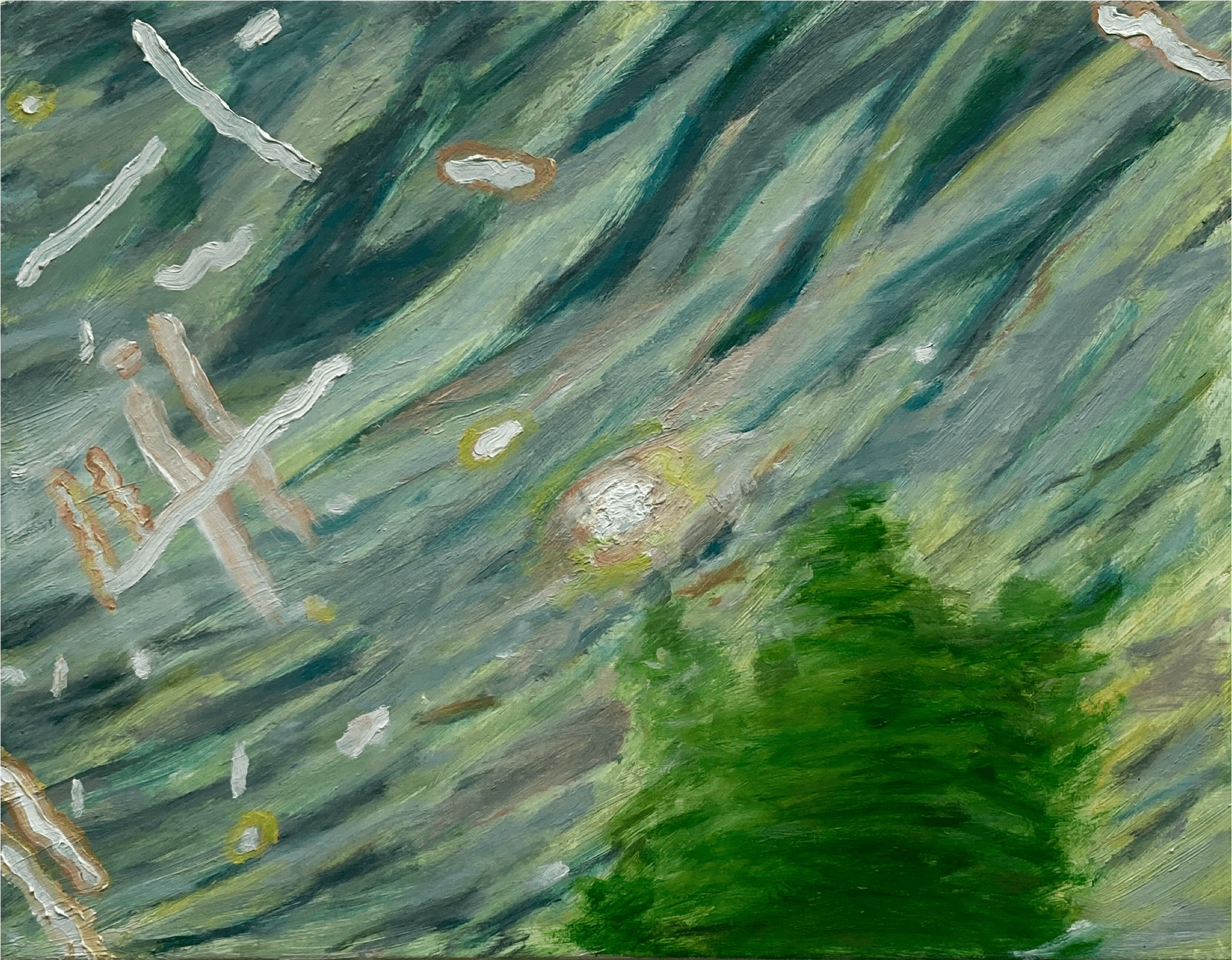 Hwang Hosuk, Oil on canvas, 41x32cm, 2023