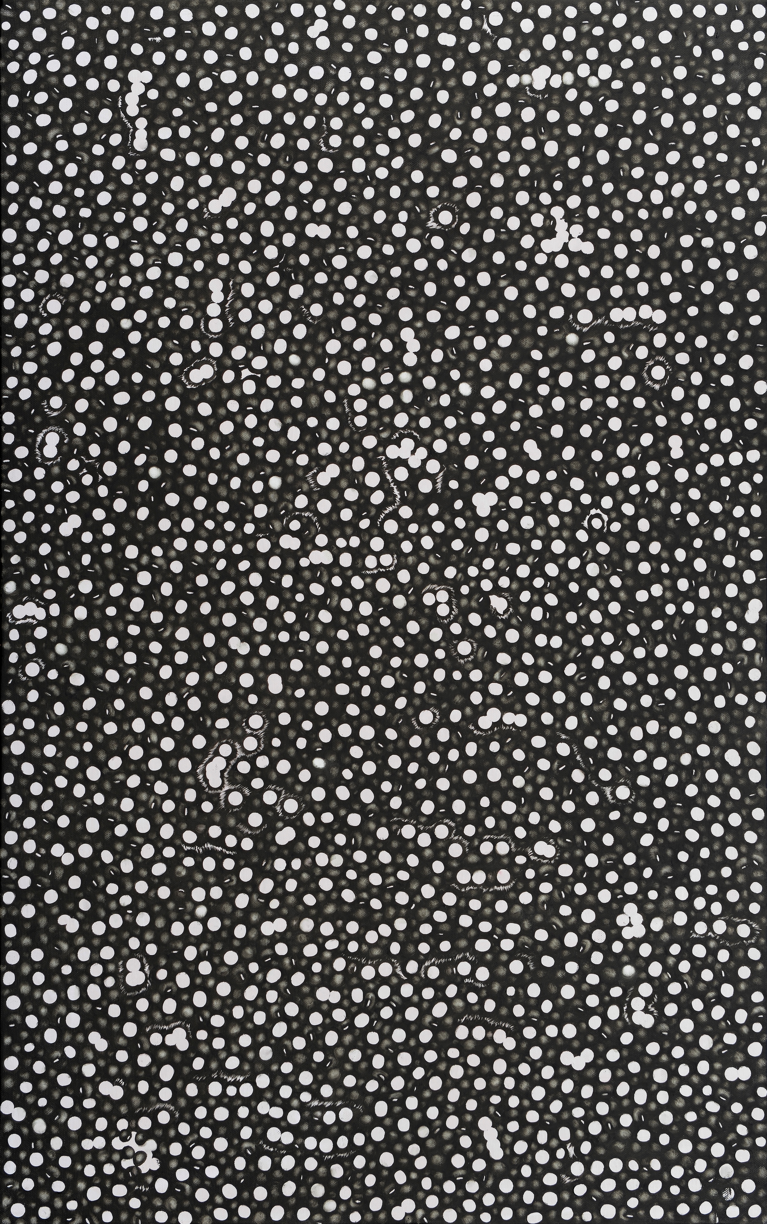 Jung Jungyeob, Oil on canvas, 80x50cm, 2017