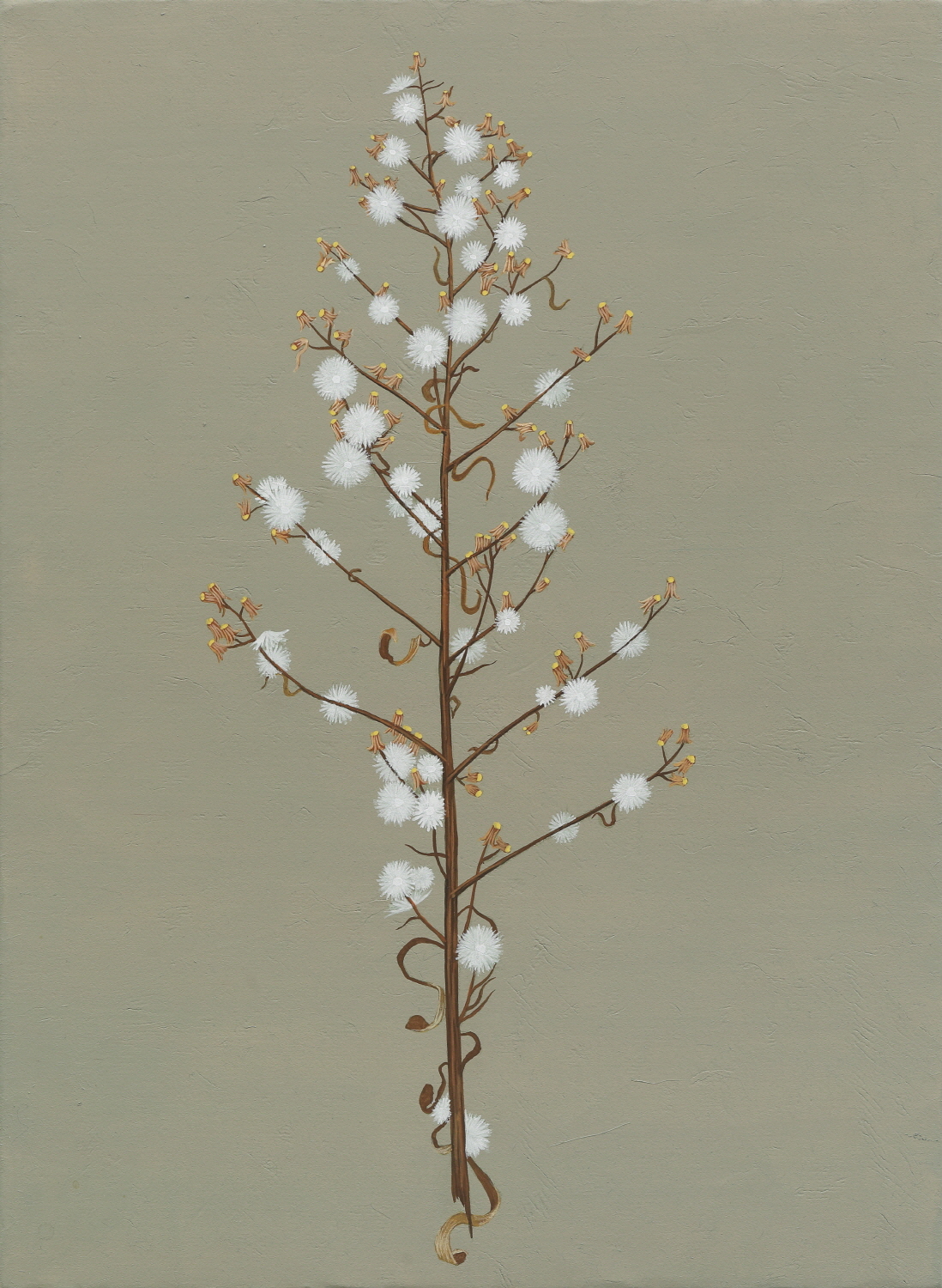 3F Gallery, M'cube 손승범, 불꽃놀이 (A fireworks) 33.4×24.2cm 장지에 채색 2022