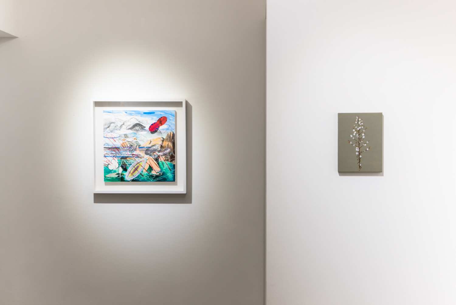 3F Gallery, M'cube 손승범, 정진, 전시전경