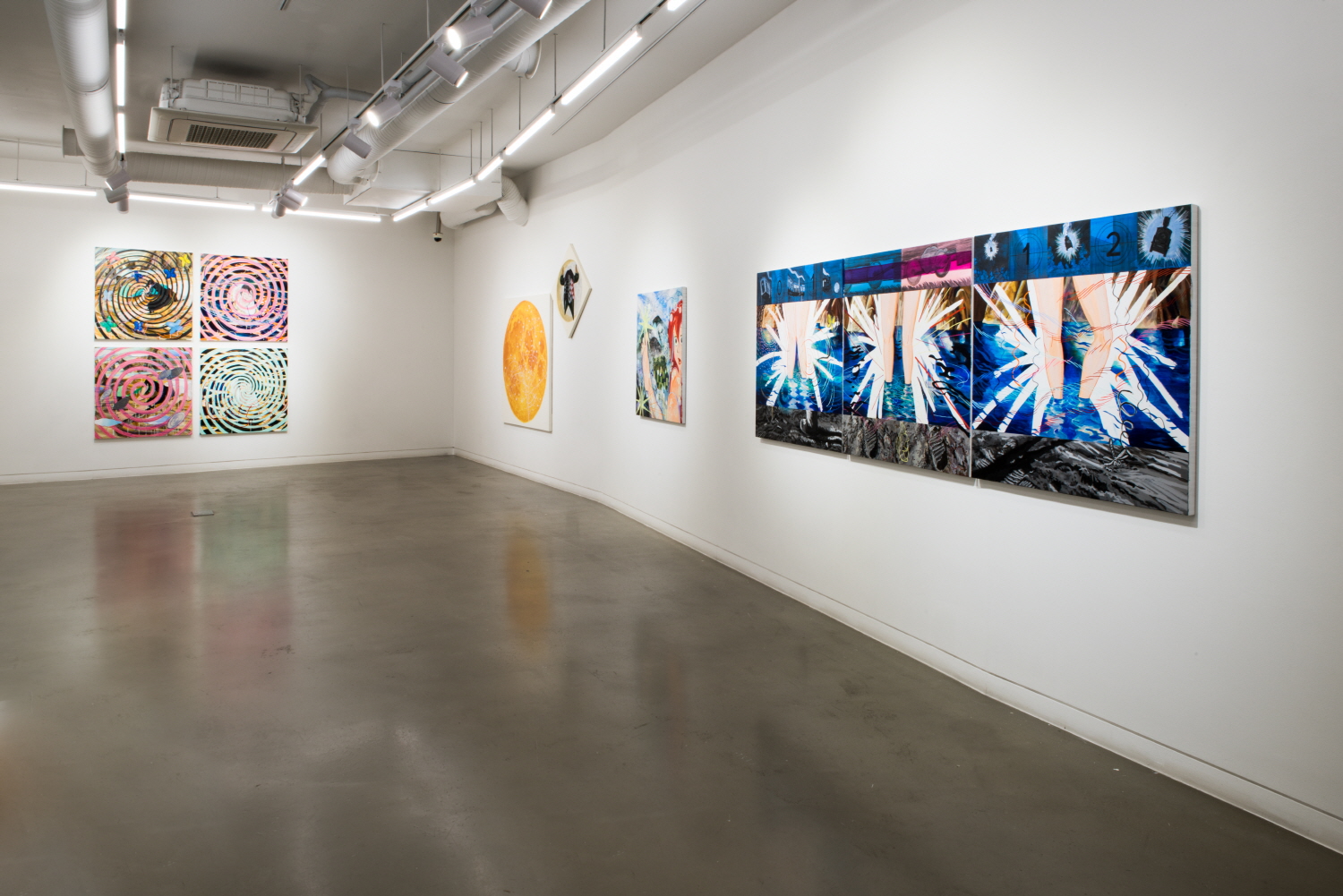 3F Gallery, M'cube 손승범, 정진, 전시전경