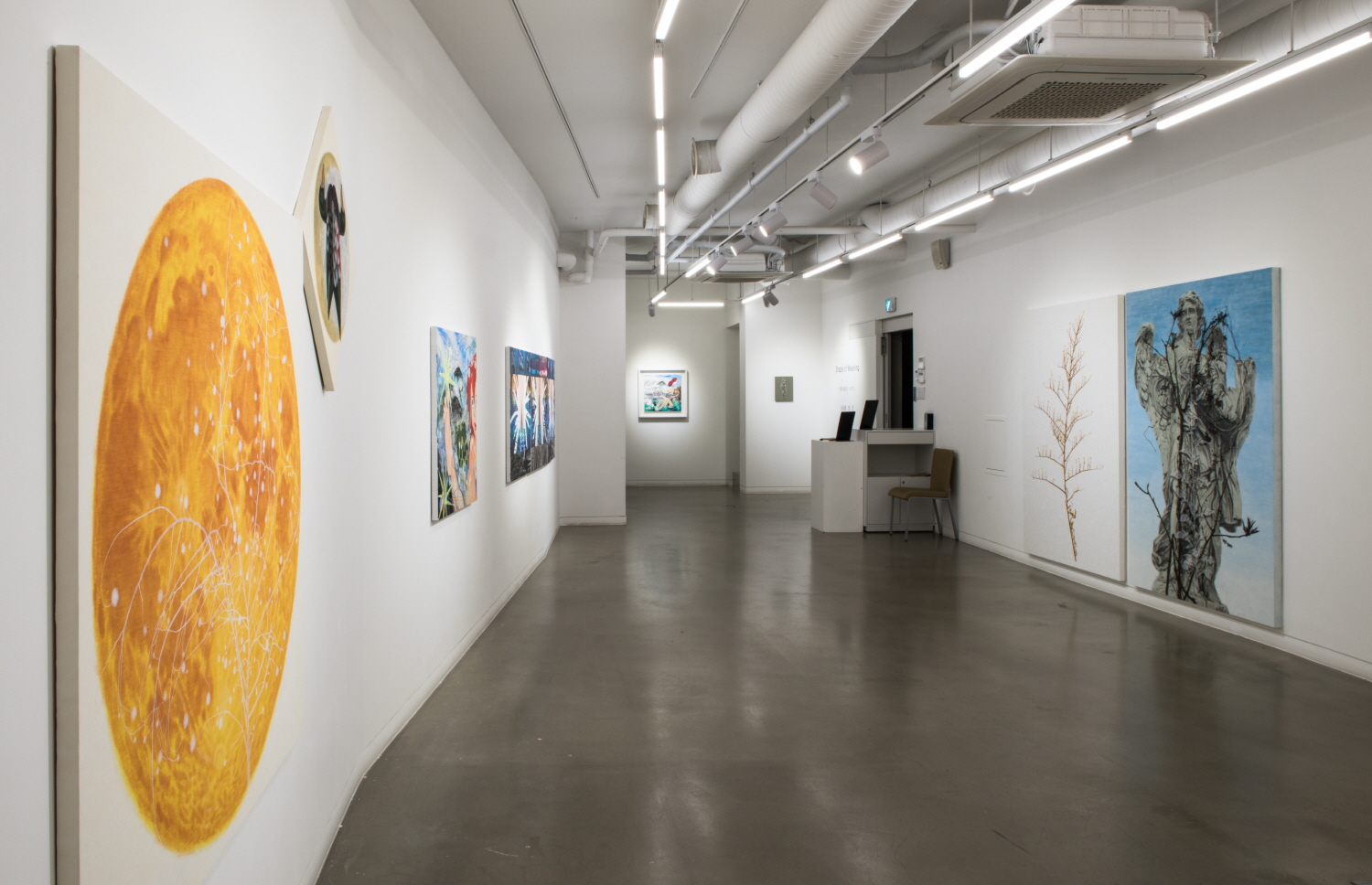 3F Gallery, M'cube 손승범, 정진, 전시전경